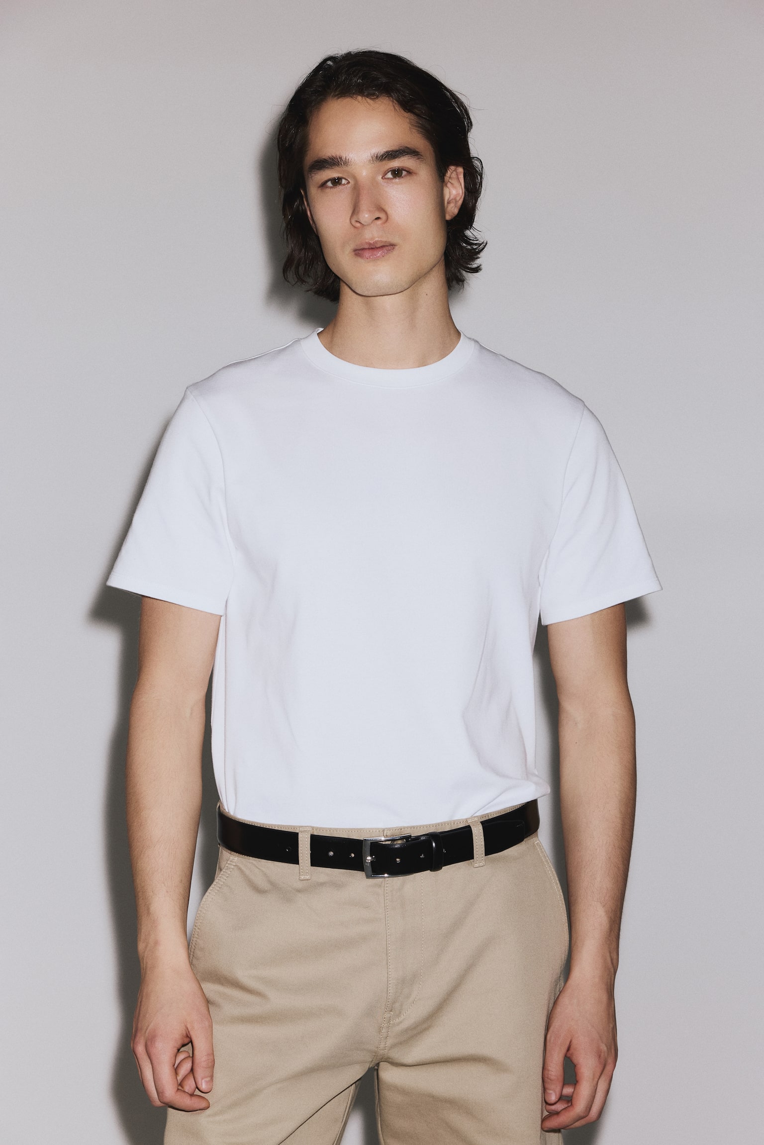 T-shirt Cooling Regular Fit - Blanc/Noir/Marron/Gris foncé chiné/Bleu marine - 6