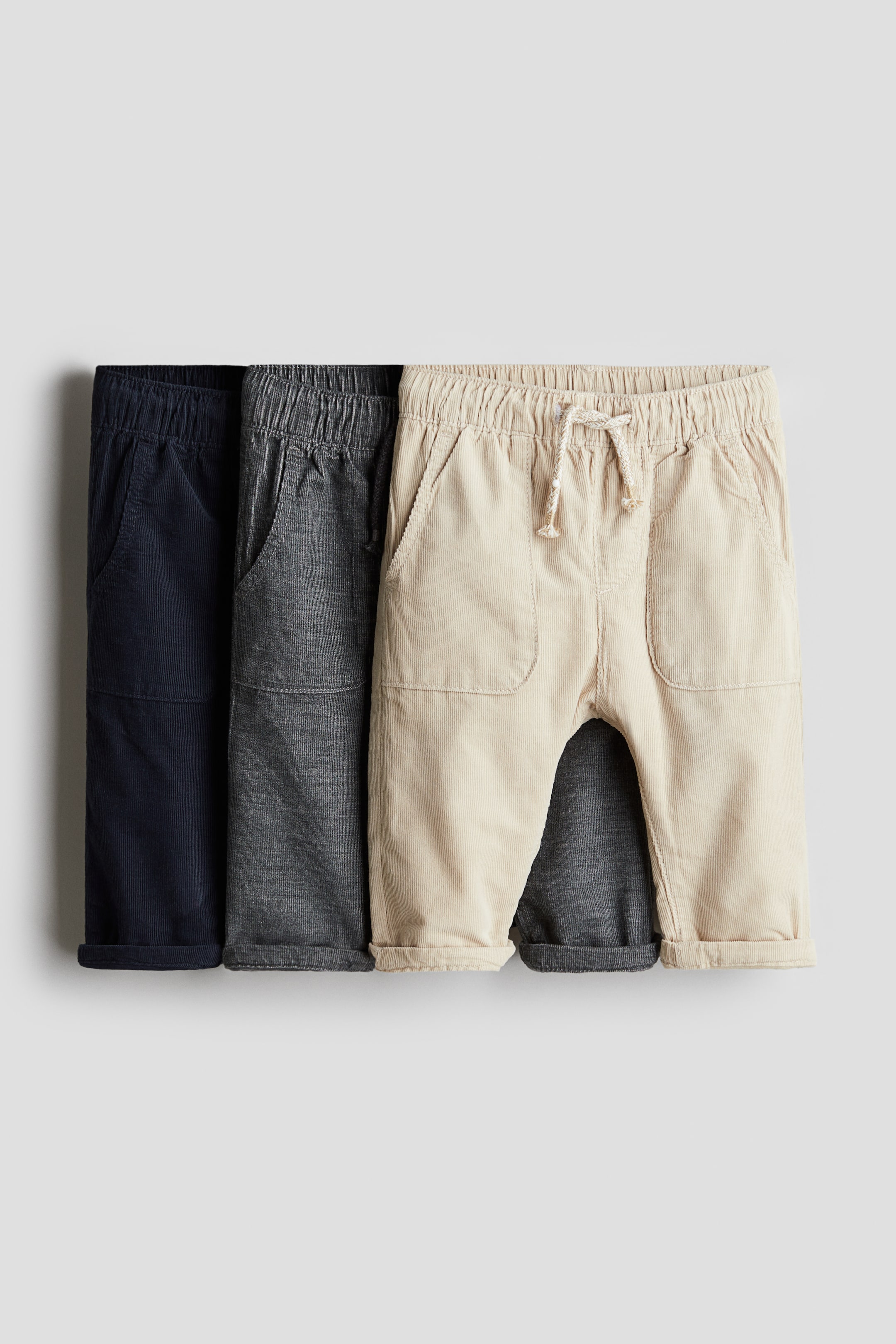 3-pack Corduroy Pants