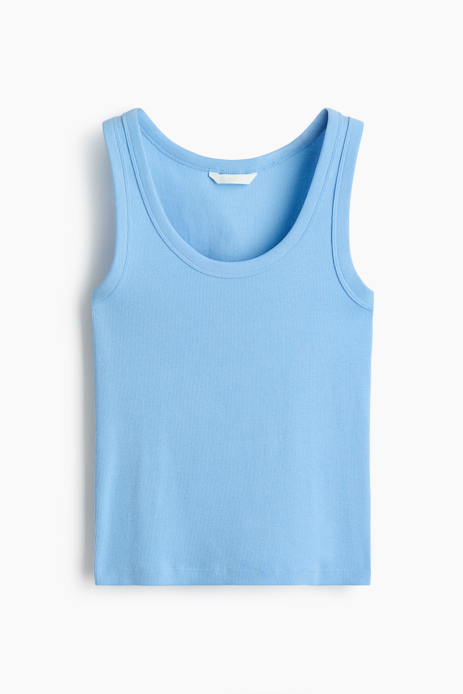 Áo ba lỗ gân nổi - Màu xanh dương/Màu xám đốm/Màu đen/Màu trắng/Kẻ nâu/Màu nâu đậm/Màu vàng nhạt/Màu hồng/Màu hồng khói nhạt - 1