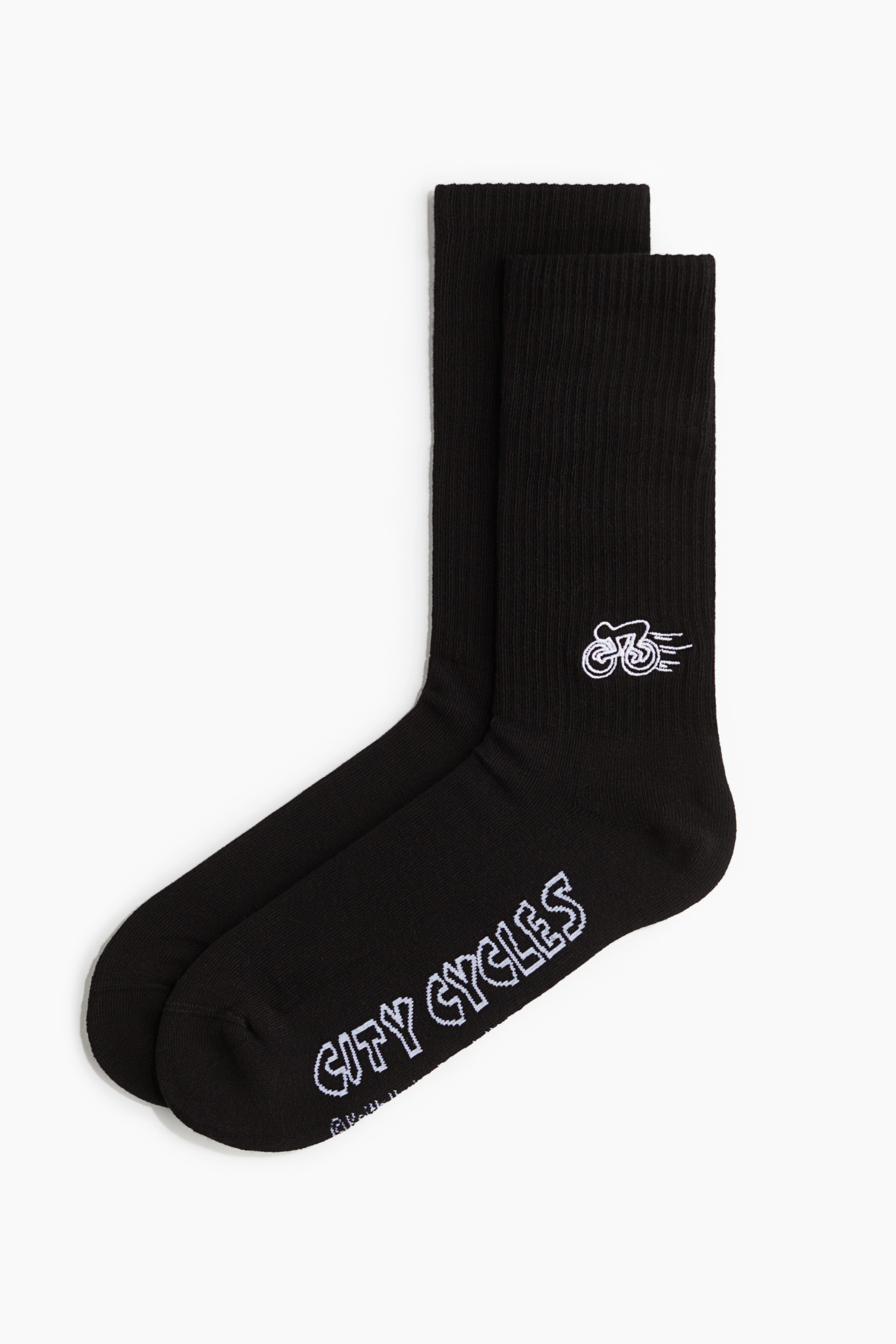 Motif-detail Socks