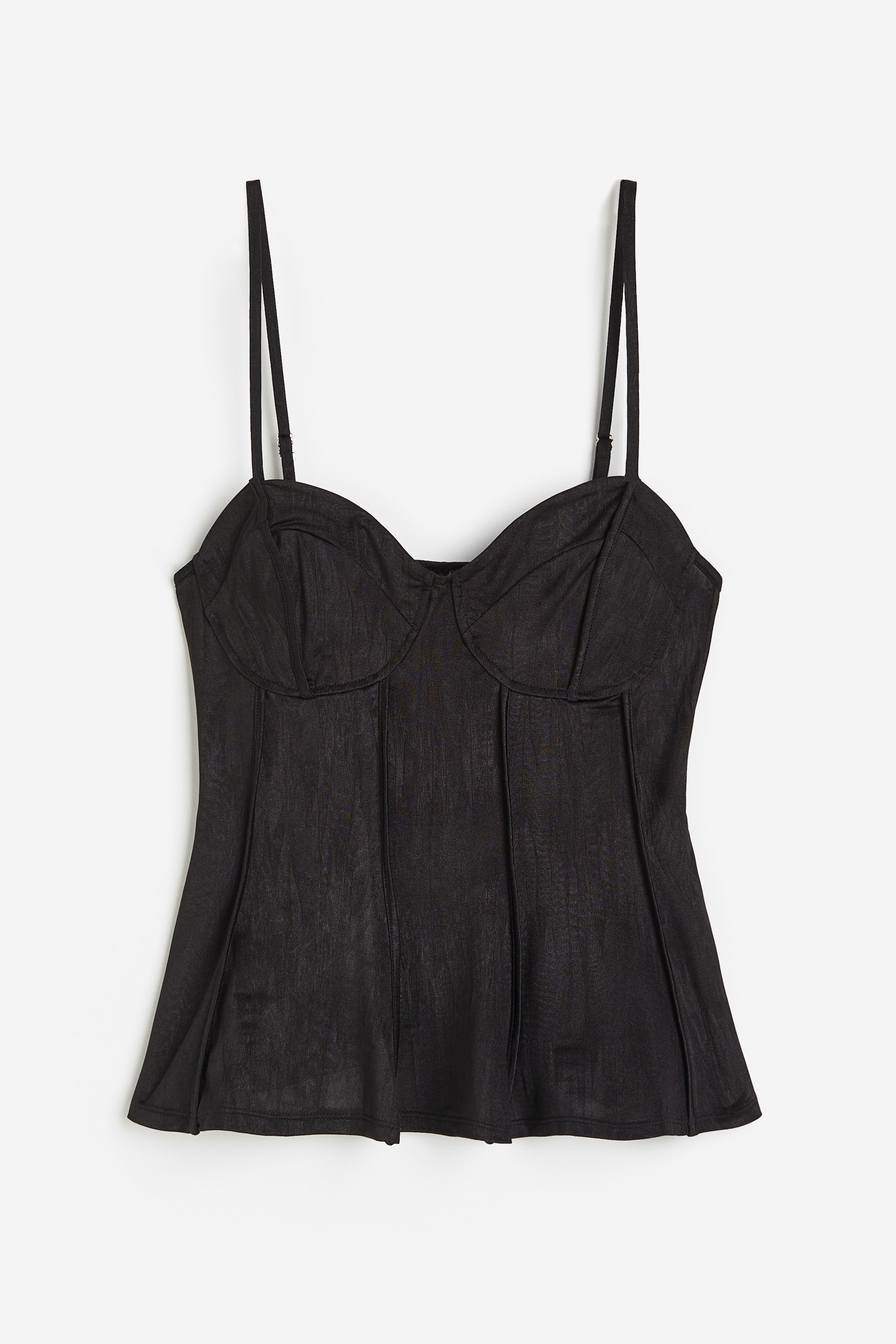 H&m bustier top best sale