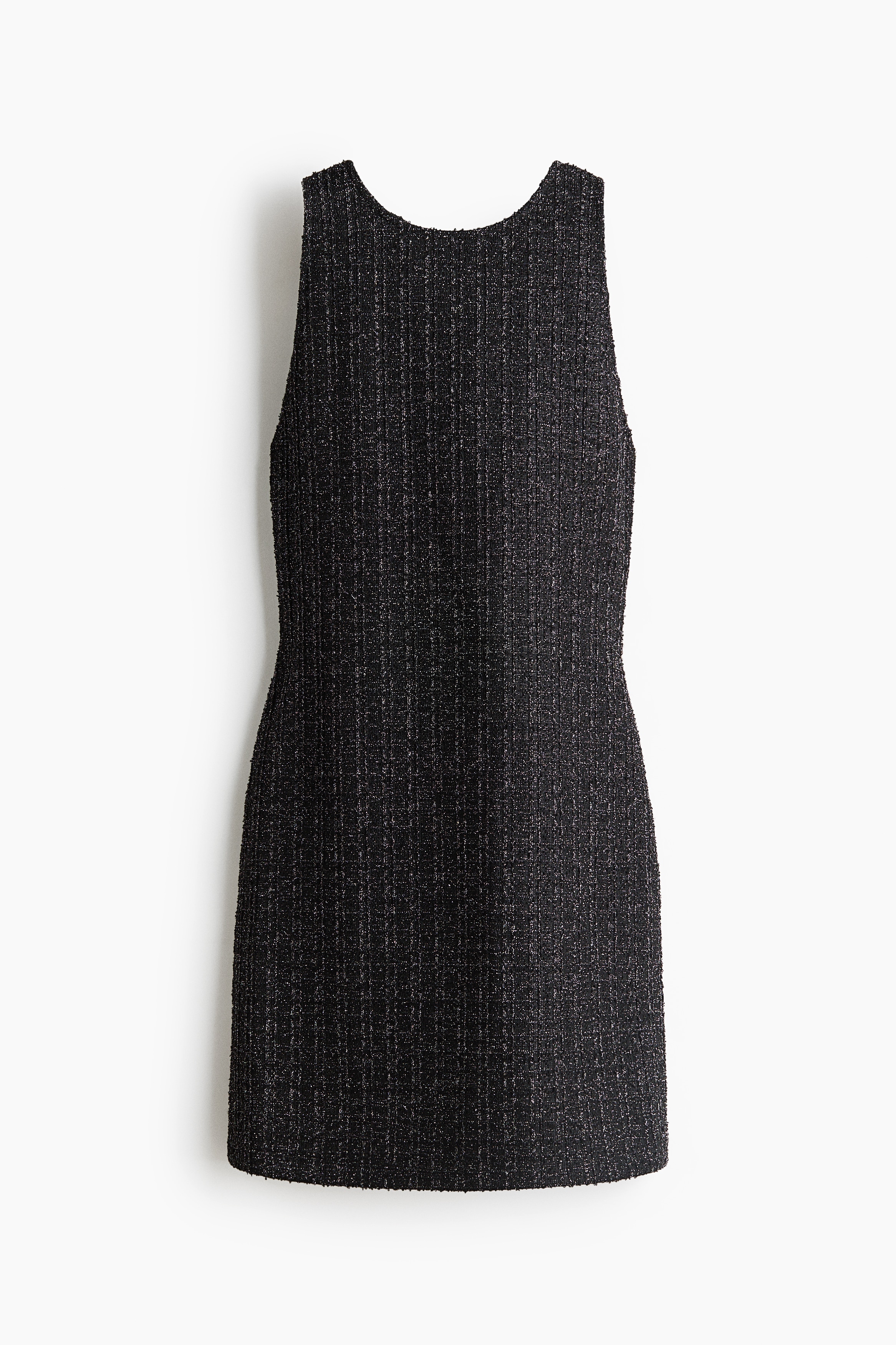 Sequined bow-detail dress
