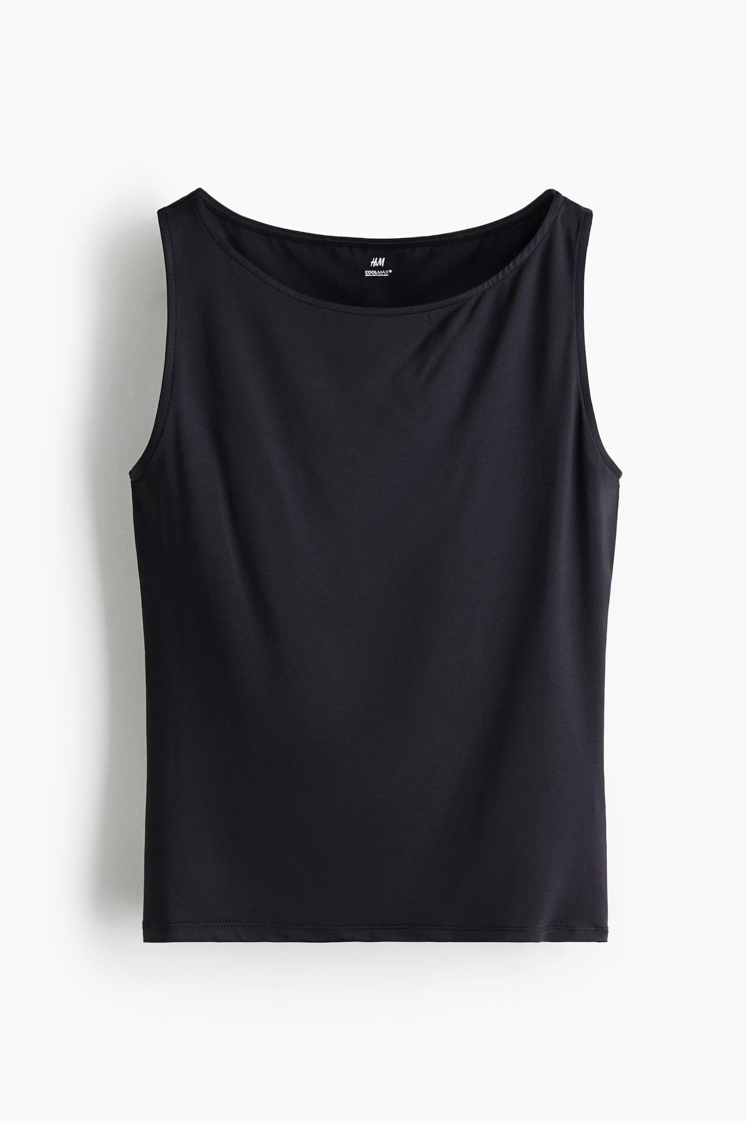 COOLMAX® Tank Top - Black/White/Dark brown - 1