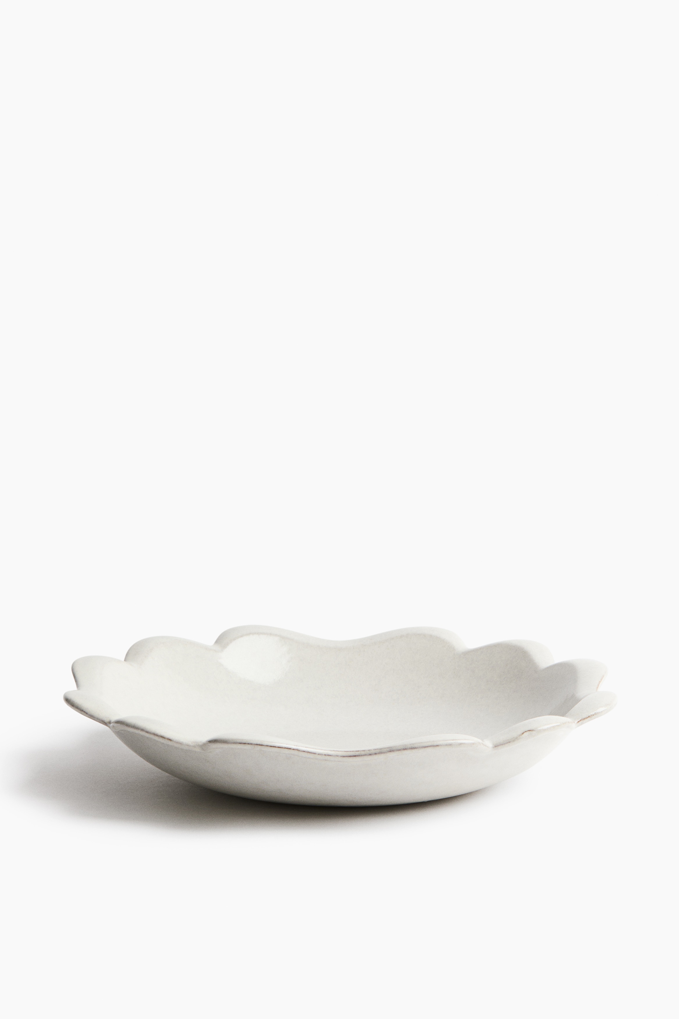 Glazed terracotta serving bowlModel