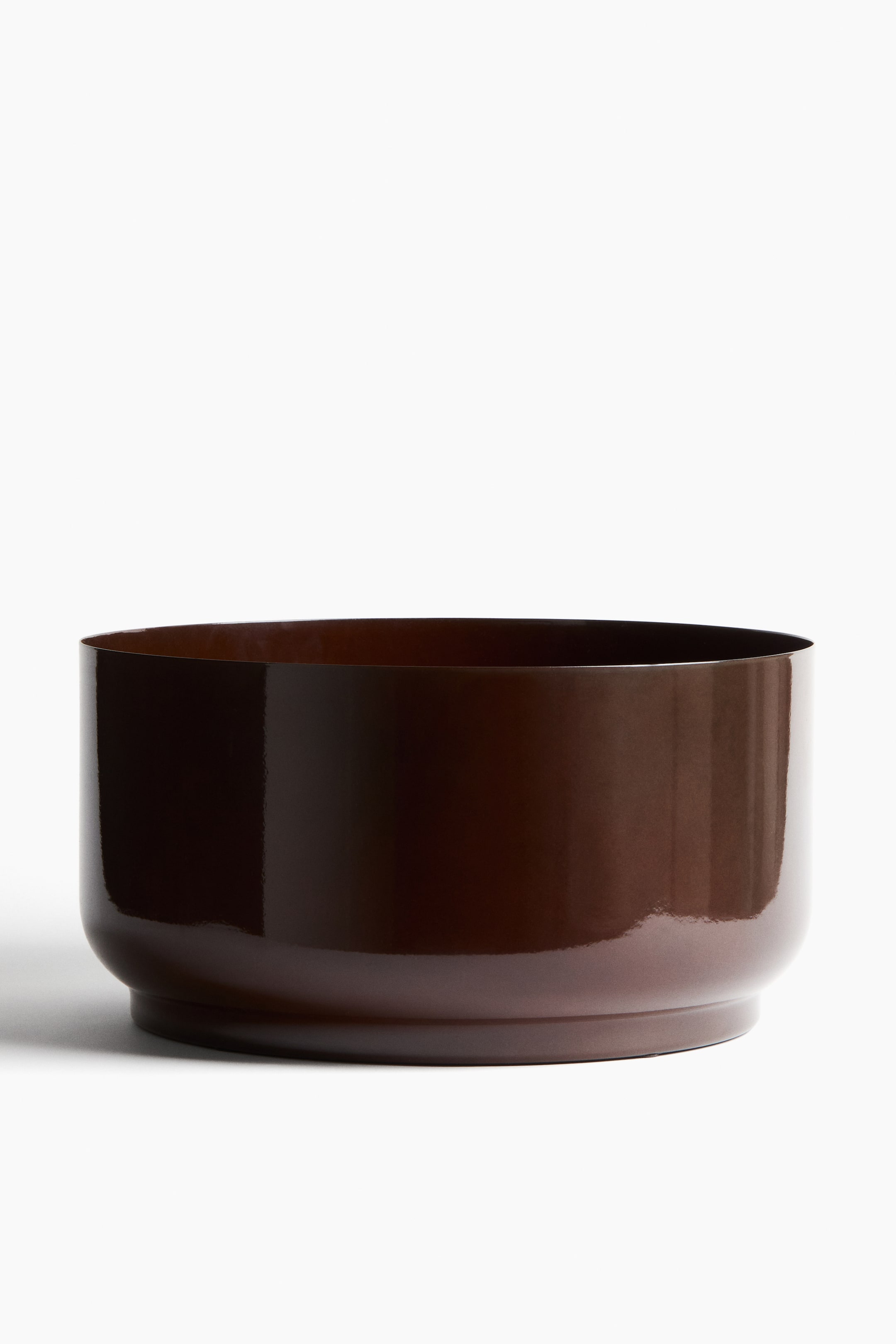 Agrandir l'image: Cache-pot large en métal - Marron foncé - HOME | H&M BE 1