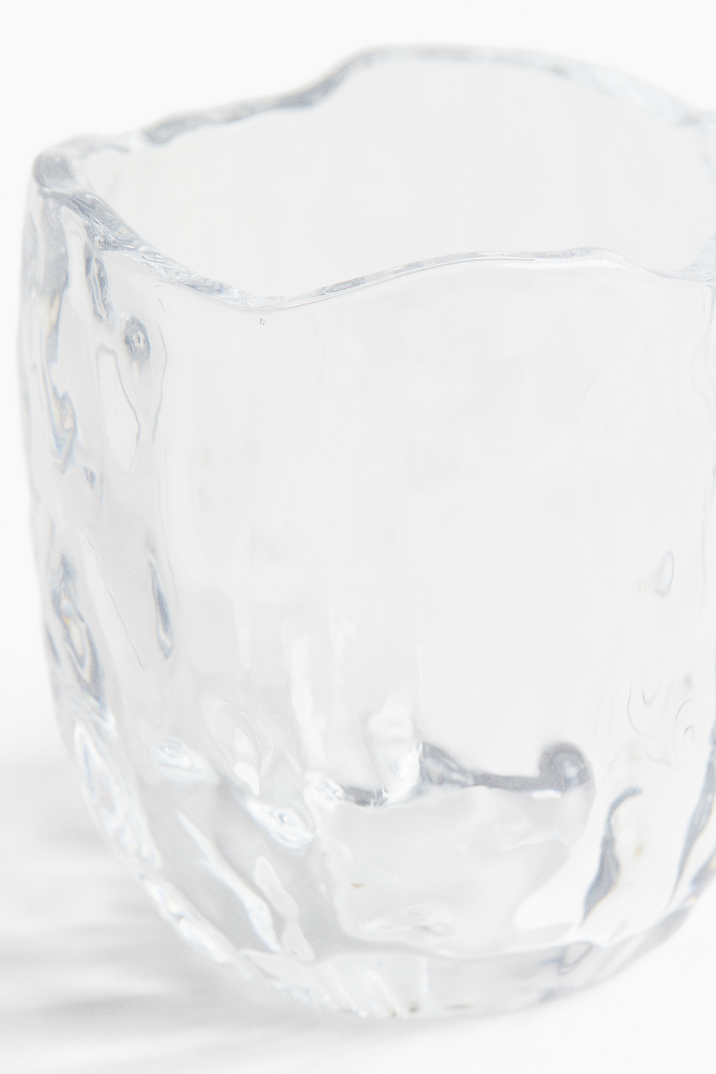 Small Glass Tea Light Holder