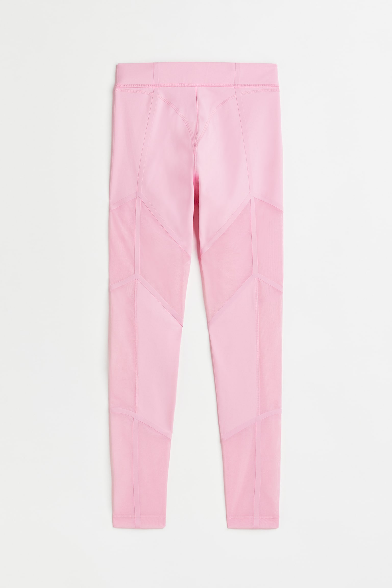 Mesh-detail leggings - Bubblegum pink - 2