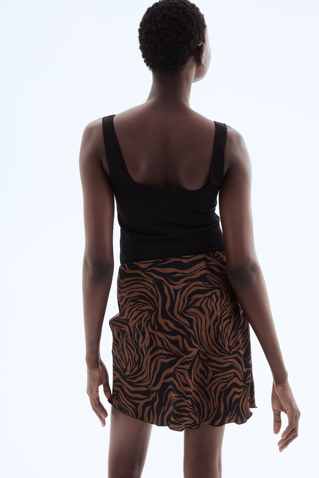 Satin Slip Skirt - image 3
