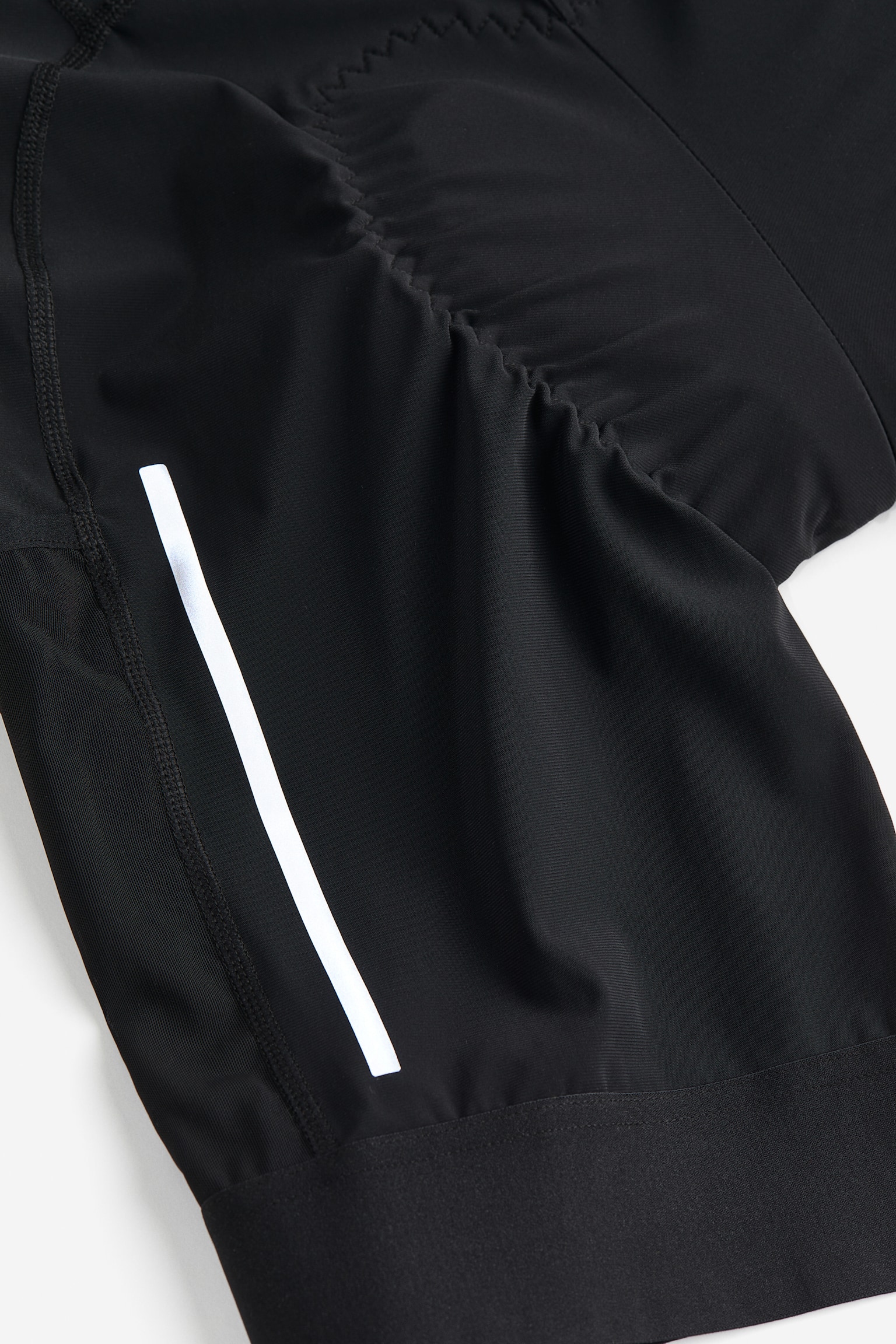 Mid-length cycling bib shorts in DryMove™ - Black - 5