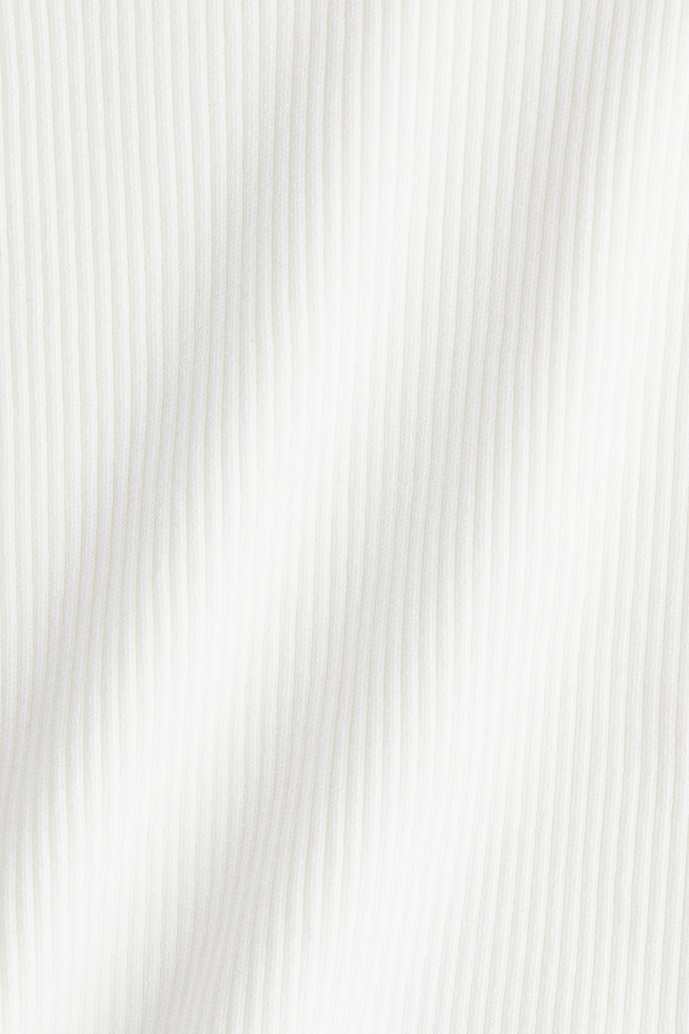 Rib-knit off-the-shoulder top