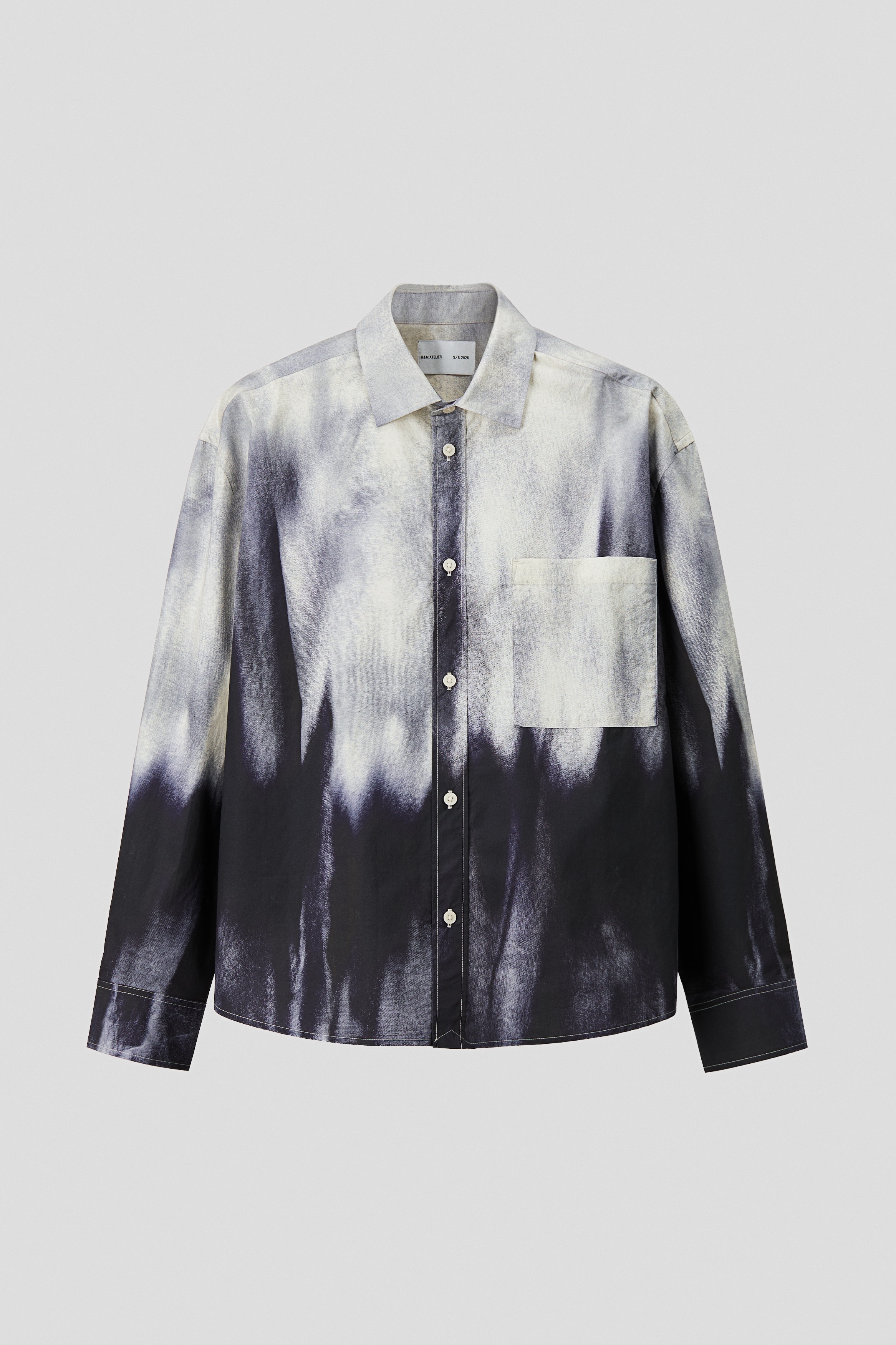 Camisa Relaxed Fit de algodón - Azul oscuro/Diseño