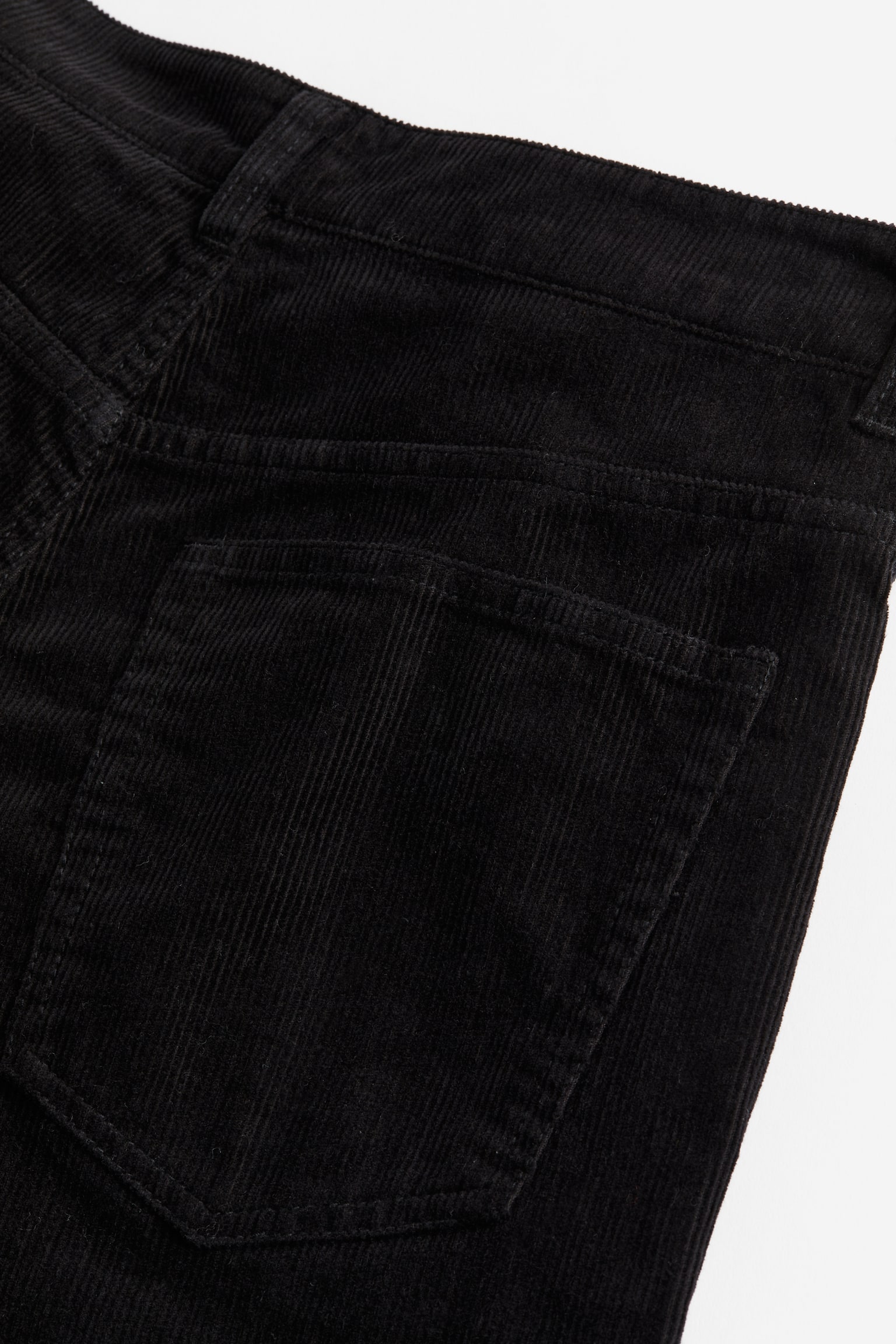 Corduroy Pants - Black/Light grey/Dark brown - 2