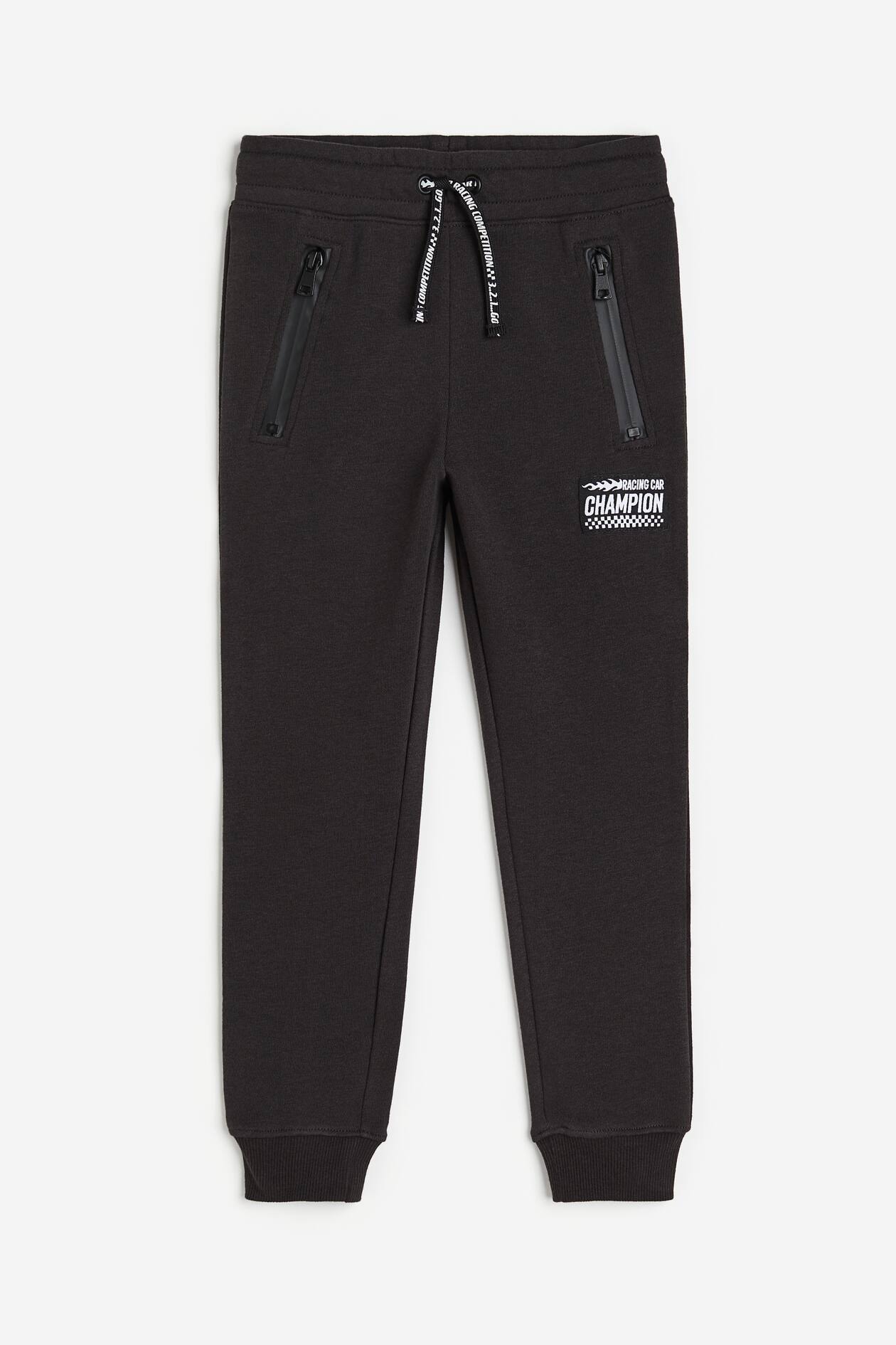 Black Racing Joggers main image 1