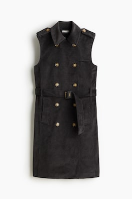 Ärmlös trenchcoat i manchester