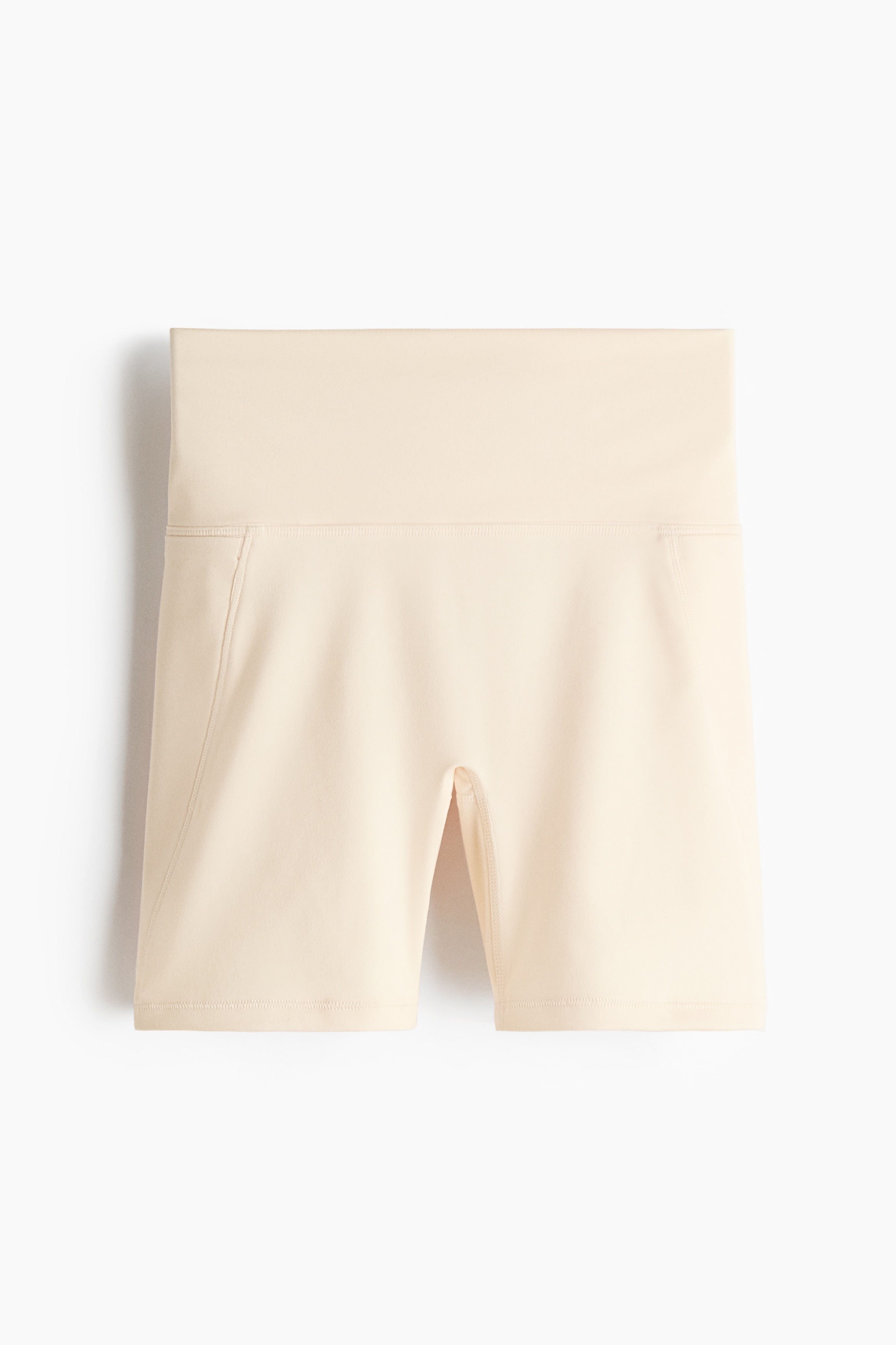 Biking Shorts with SoftMove™ - Butter yellow/Dusty purple/Black