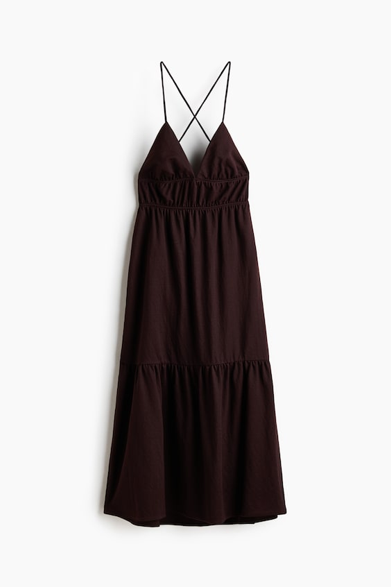 Женские платья H&M Tiered Tie-Back Dress