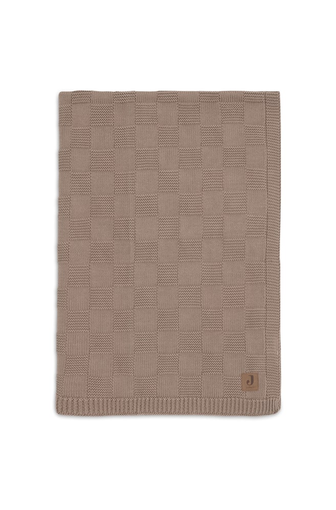 Decke 100x150 - Box Knit - Box Knit/milky Coffee/Box Knit/warm Sand - 1
