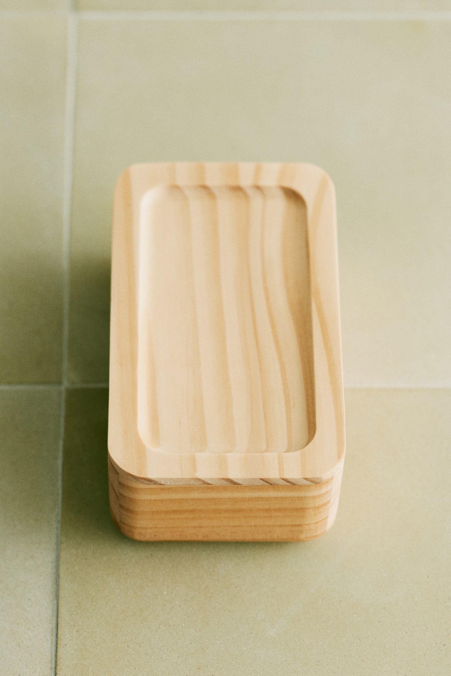 Small wooden organiser box - 2