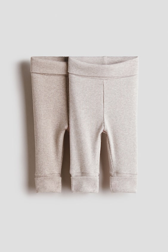 Детские леггинсы H&M 2-pack Room-to-Grow Leggings