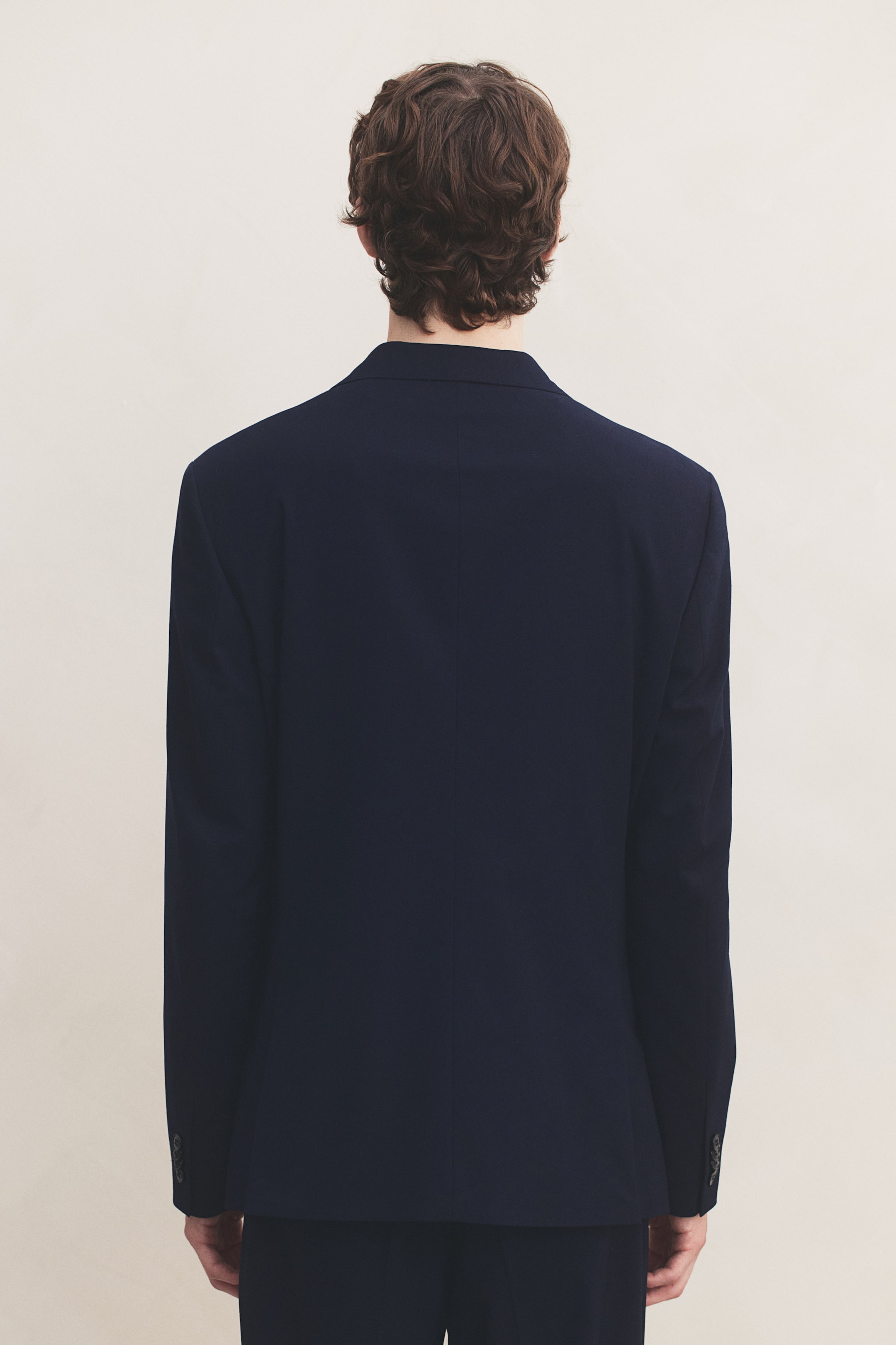 Regular Fit Jacket - Navy blue - Men | H&M GB 3