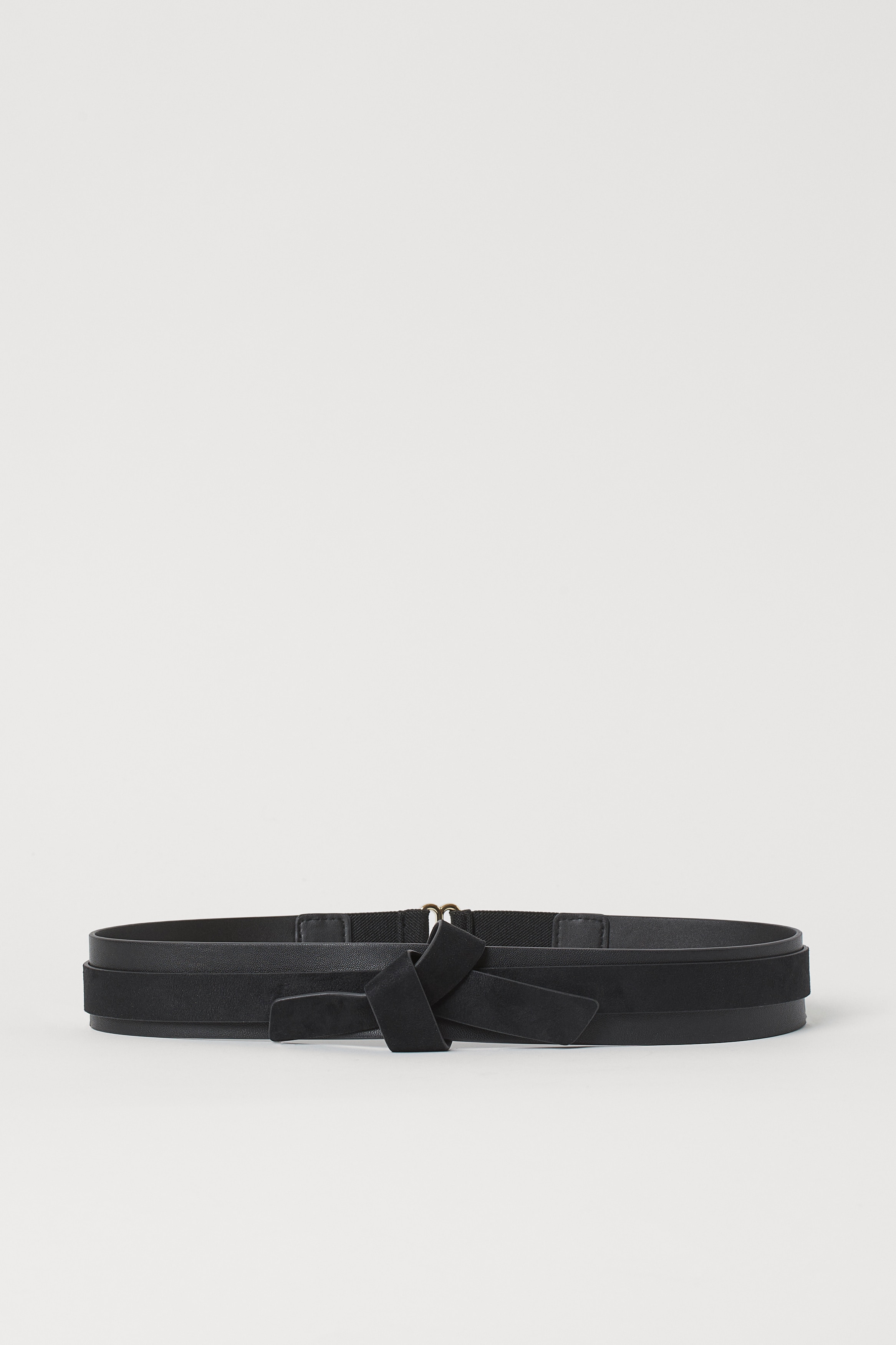 Taillengürtel mit Knotendetail - Schwarz - Ladies | H&M DE