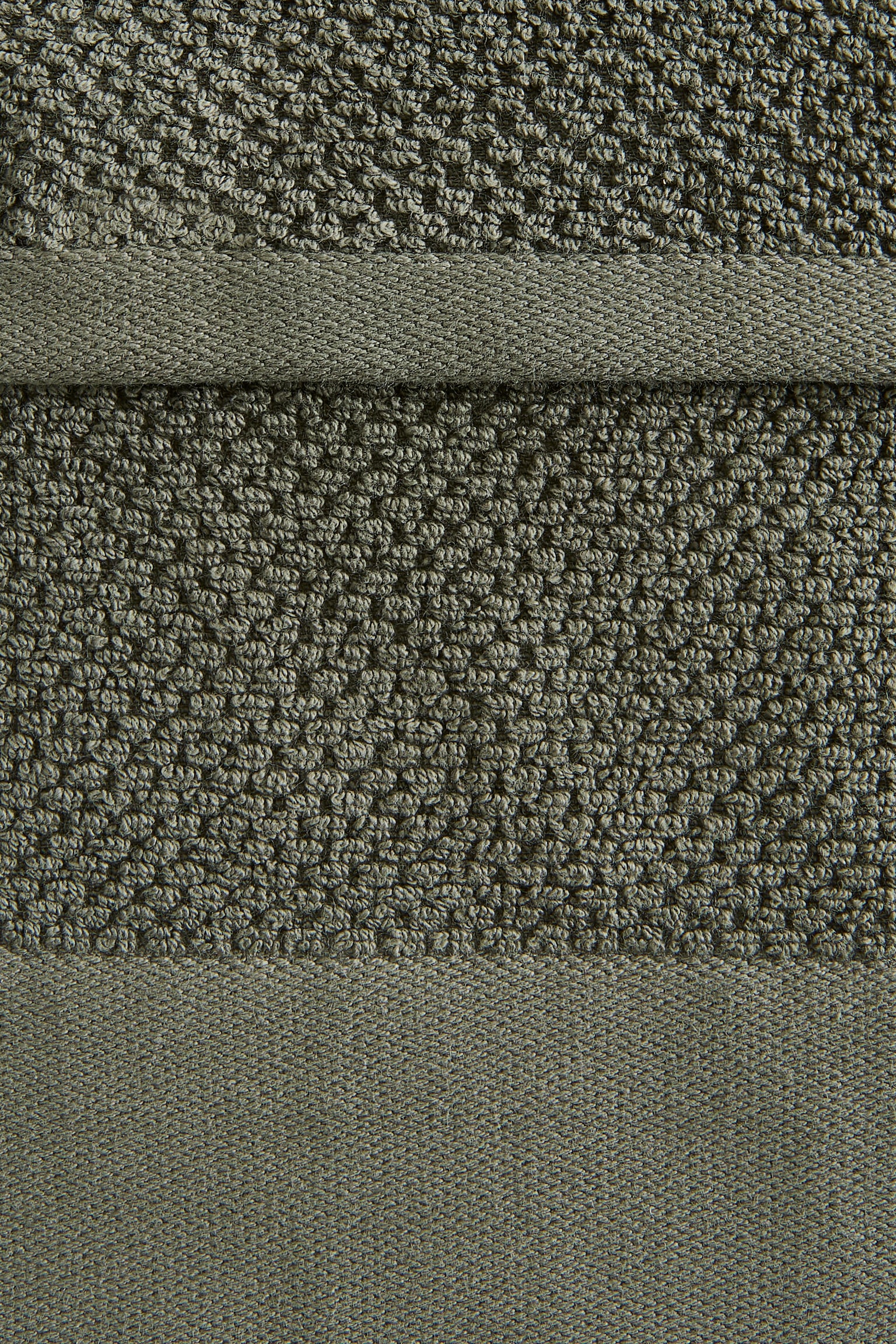 מארז 2 מגבות כותנה לאורחים - ירוק כהה/שחור/ירוק מרווה/בז' בהיר/ורוד פודרה/לבן/תכלת מאובק/חום כהה - 3