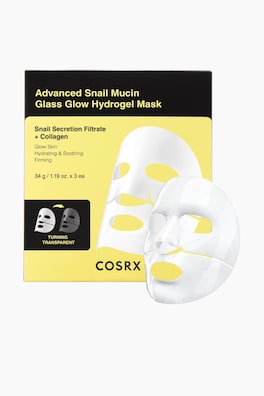 Advanced Snail Mucin Glass Glow Hydrogel Mask x3