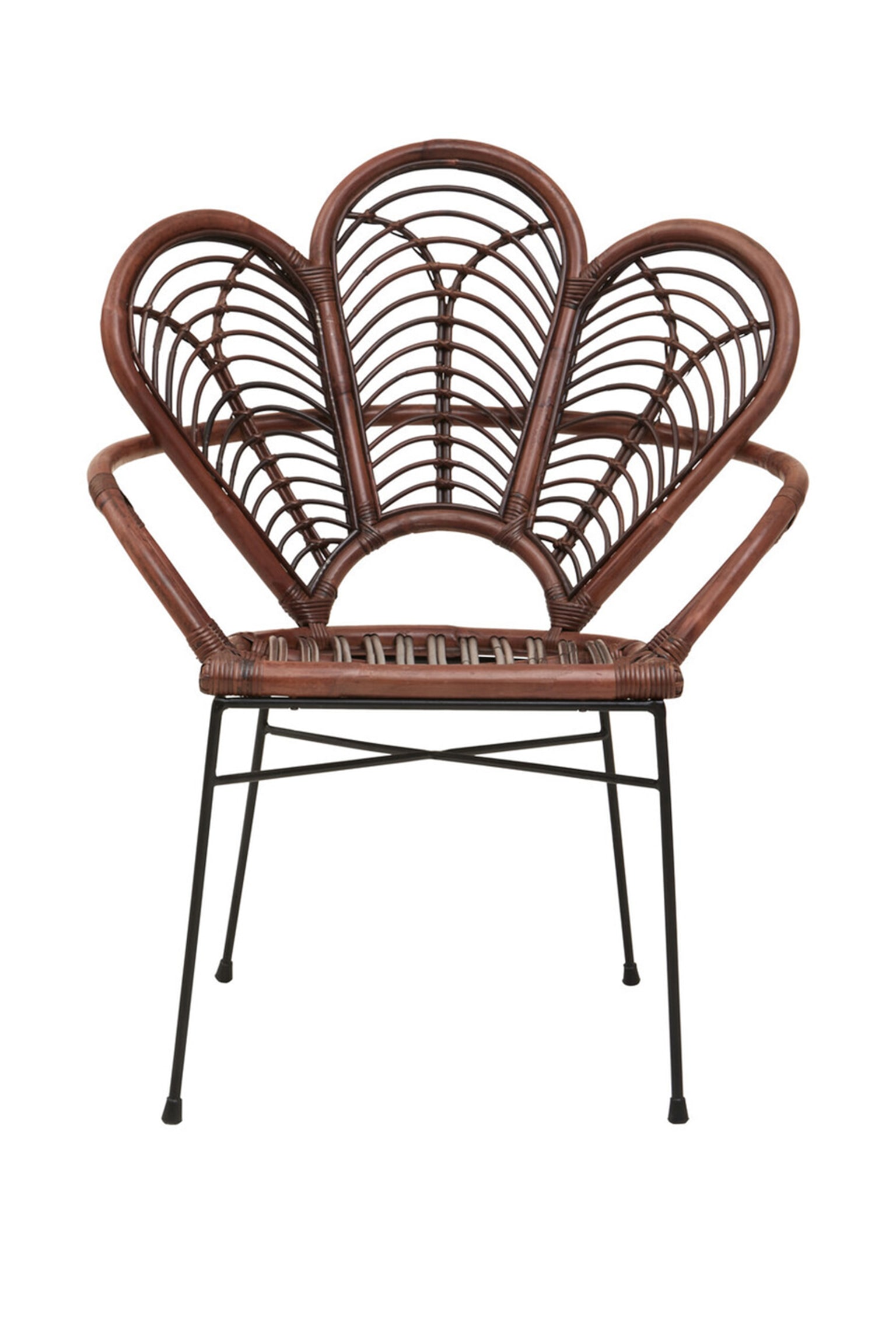 Manado Rattan Chair - Brown - 1