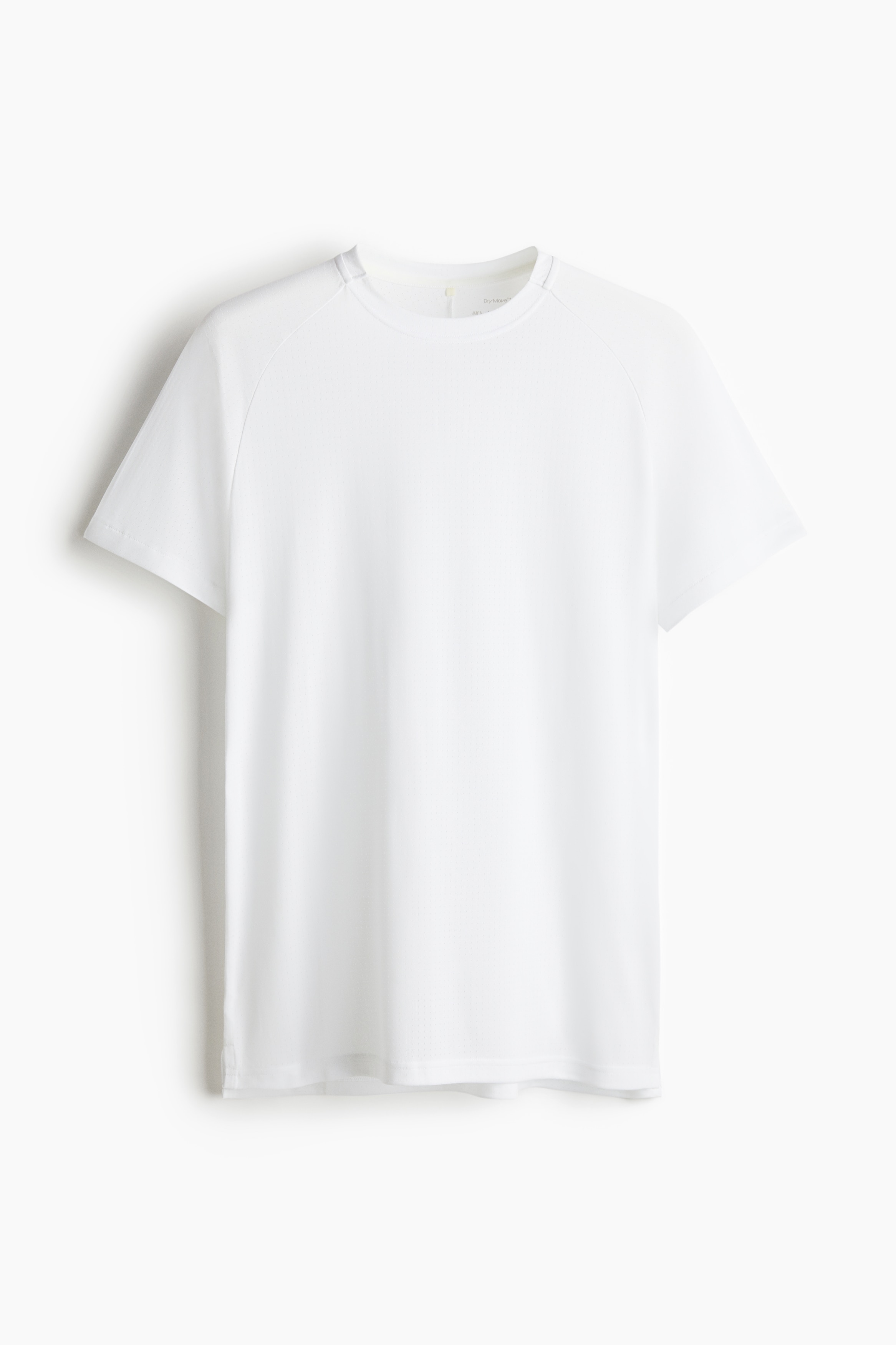 Regular Fit Sports top with DryMove™ - White/Black