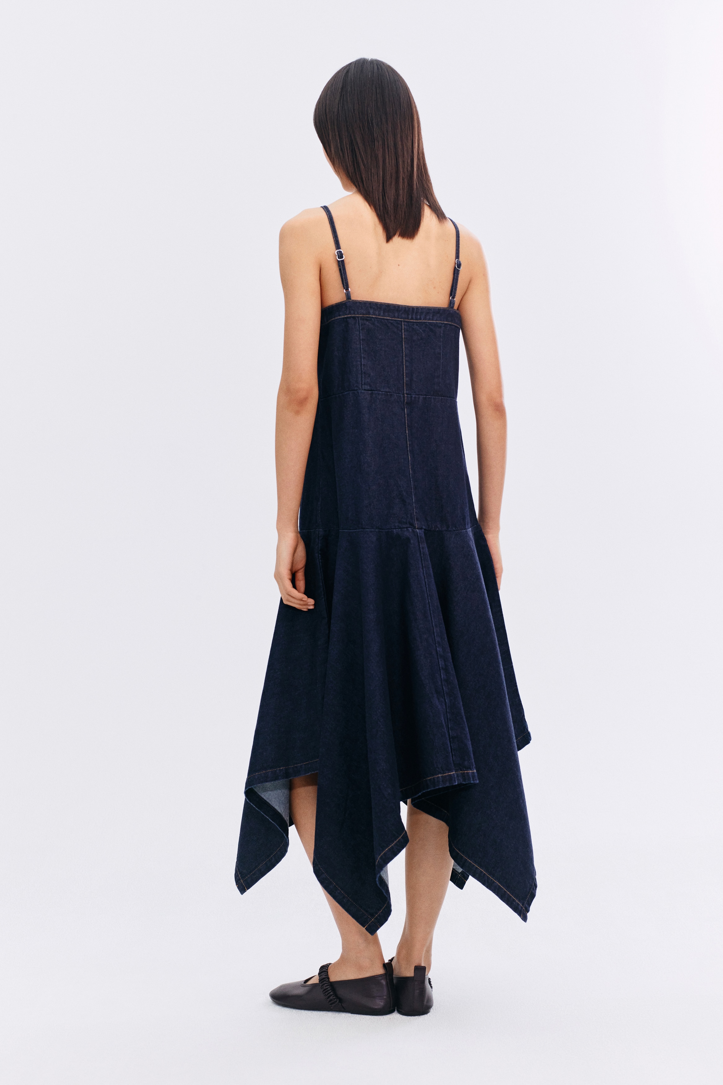 sachin and babi light blue dress Navy Short Sleeve Midi Dress by Polo Ralph Lauren