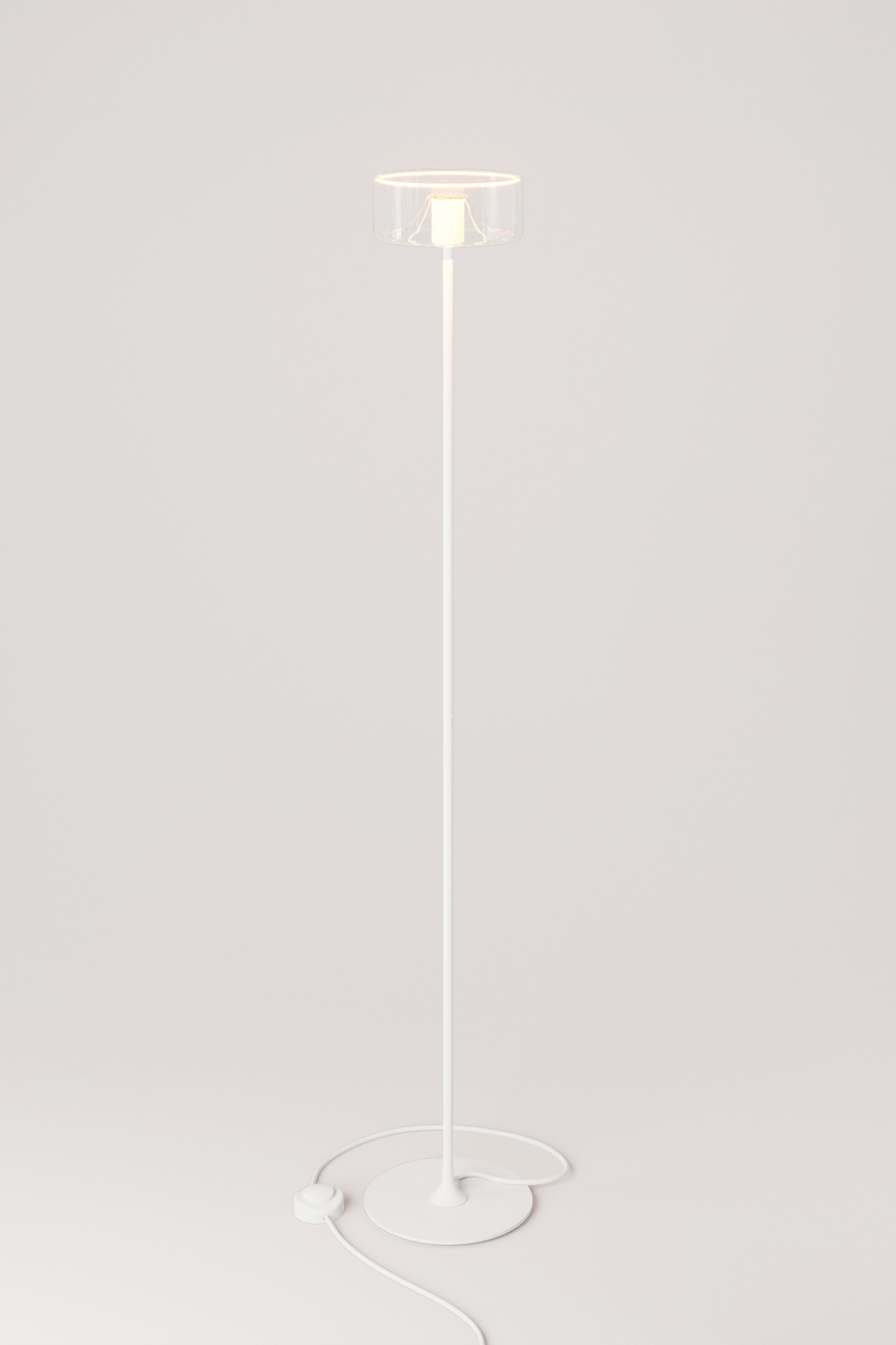 Lámpara Magnética De Pie Ghost - Blanco