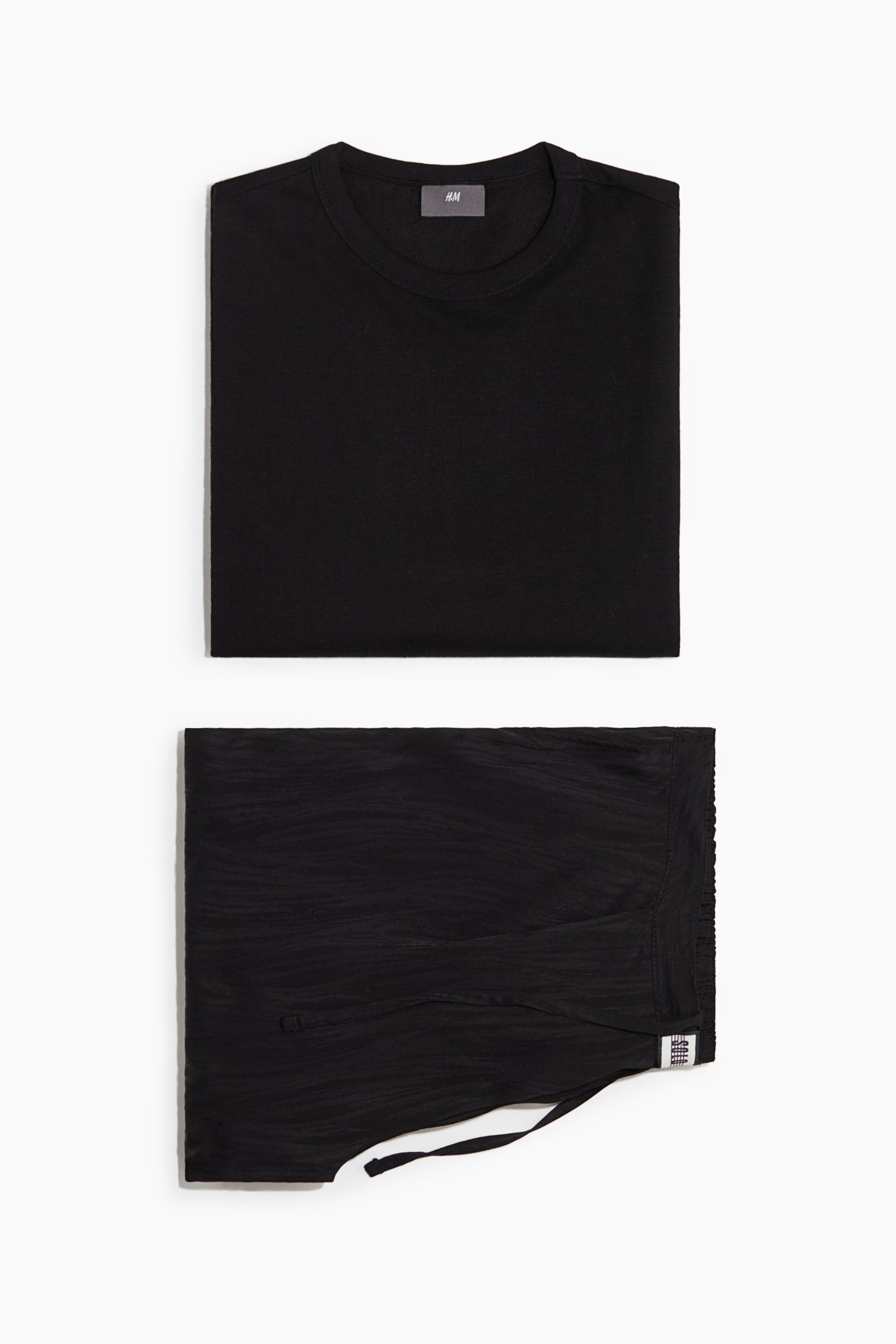 Ver imagen más grande: Relaxed Fit Pyjamas - Negro | H&M ES 6