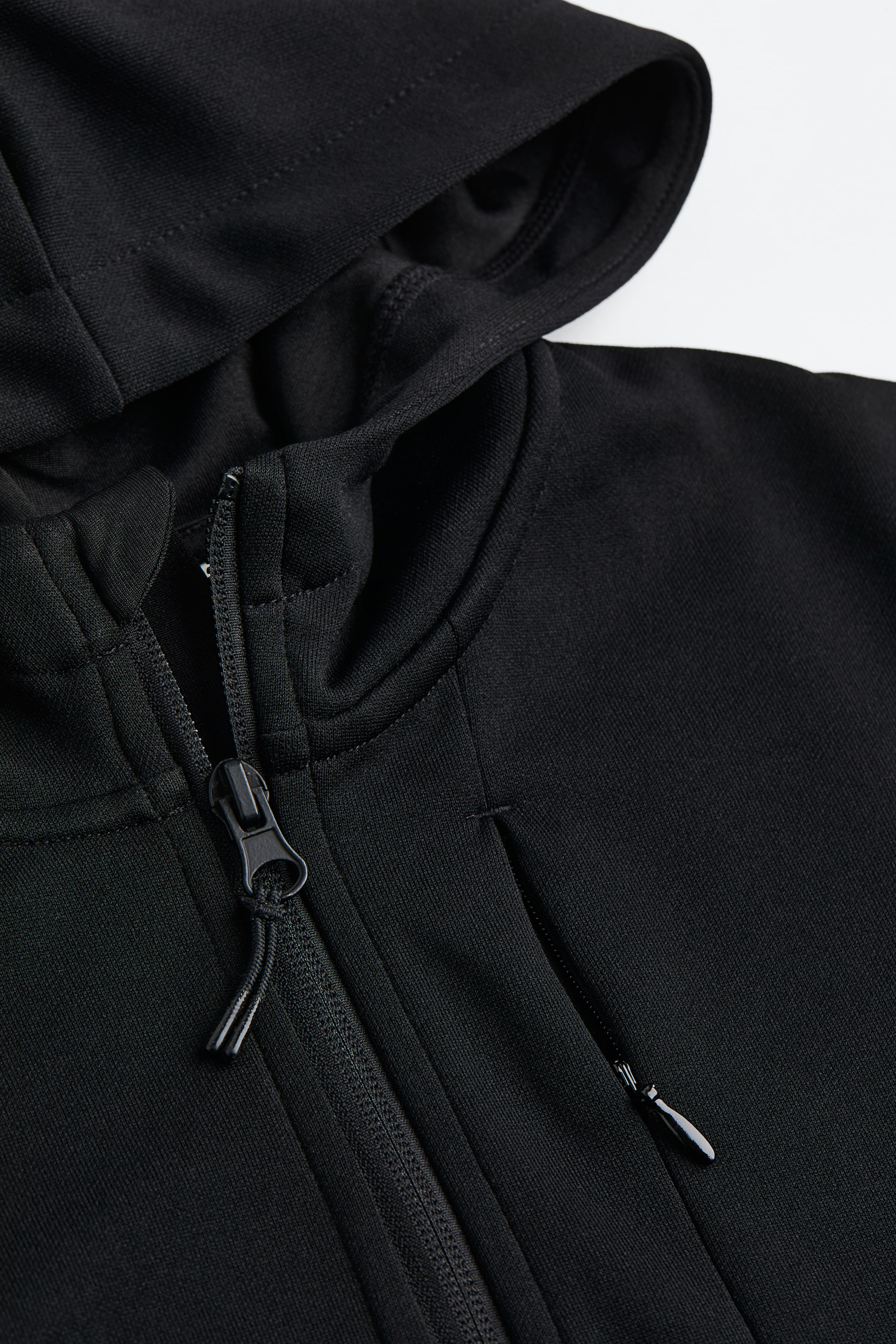 View larger image: Zip Up Hoodie - Black - Kids | H&M AU 3