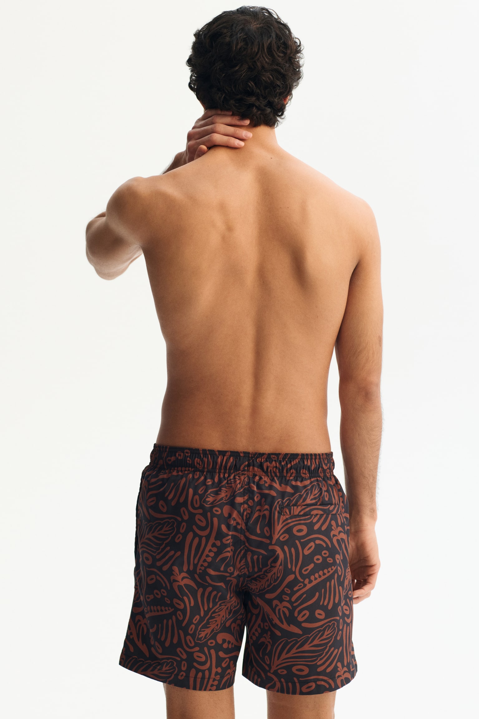 Patterned swim shorts - Brown/Patterned/Black/Patterned/Navy blue/Patterned/Black/Patterned/Navy blue/Patterned/Green/Patterned - 6