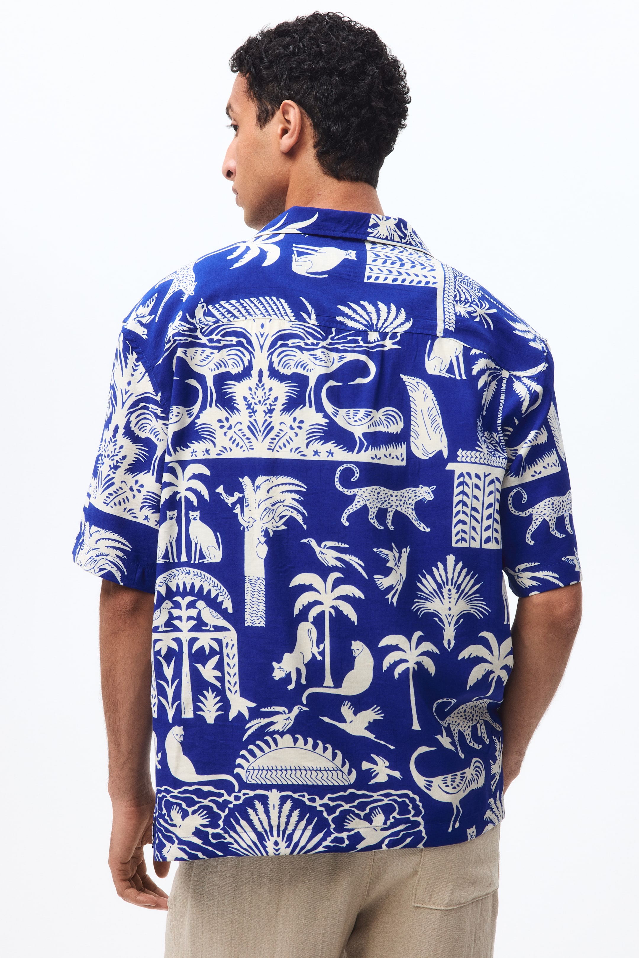Relaxed-Fit Printed Resort Shirt