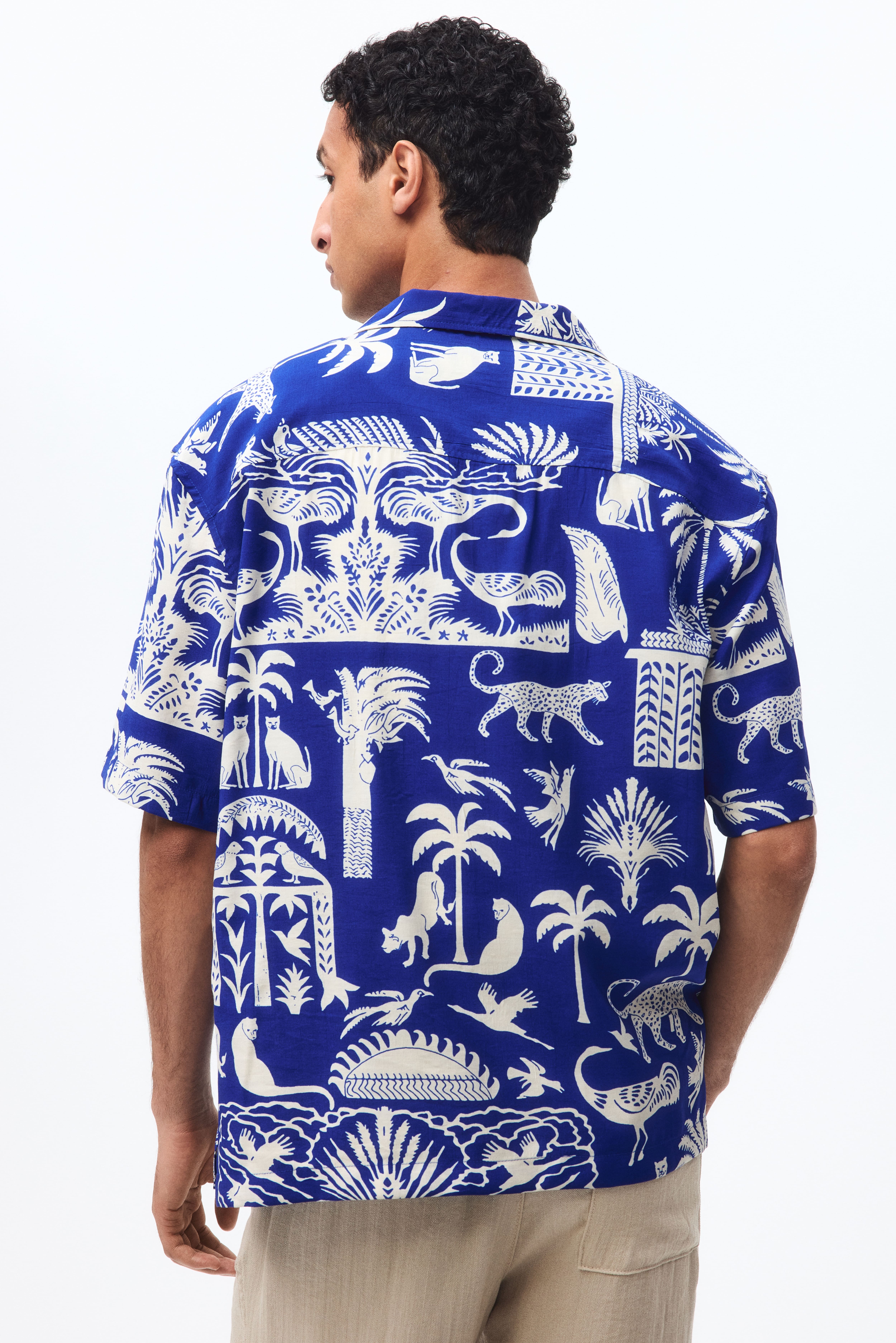 Relaxed-Fit Printed Resort Shirt