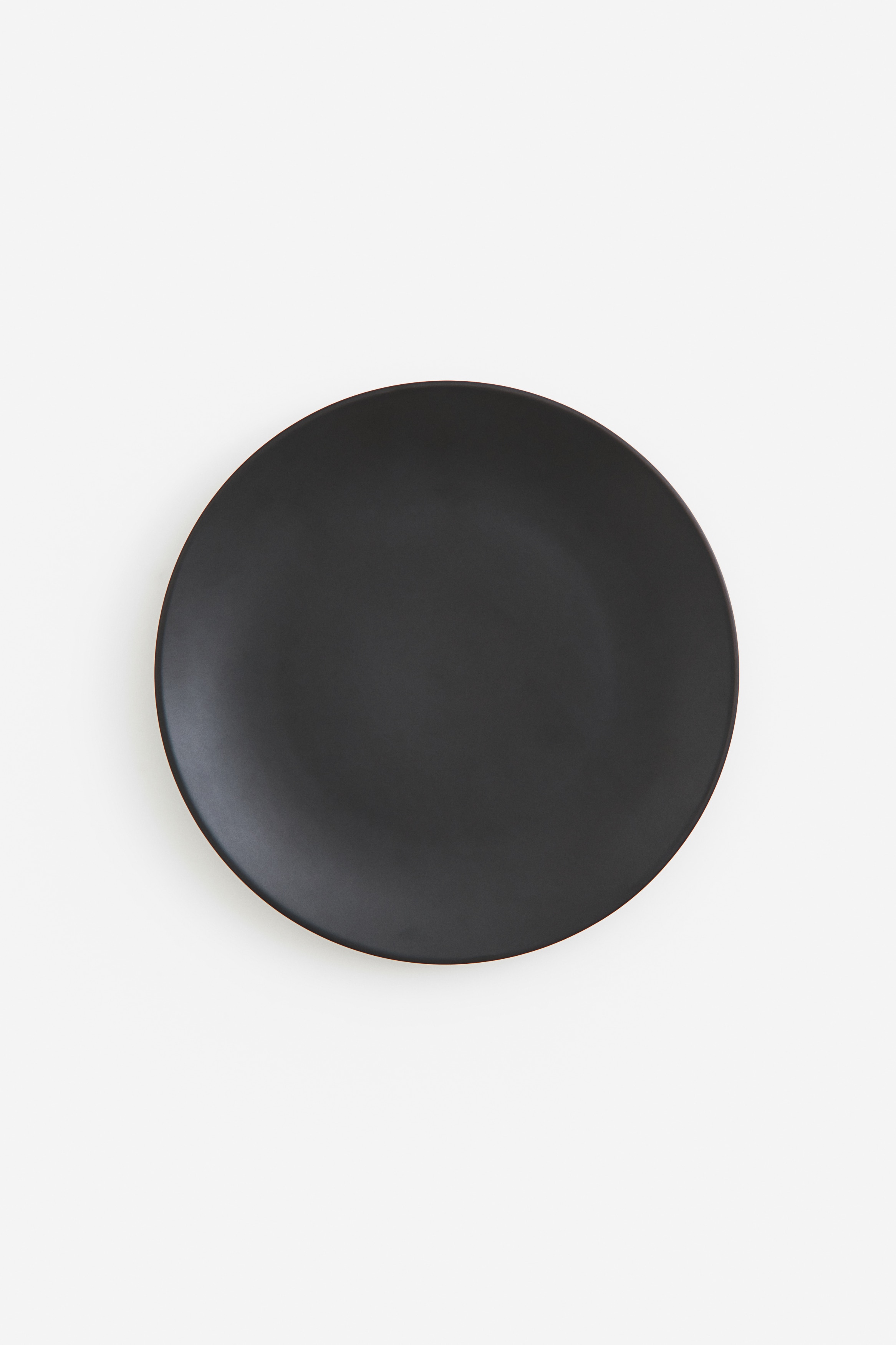 Assiette en porcelaine - Noir