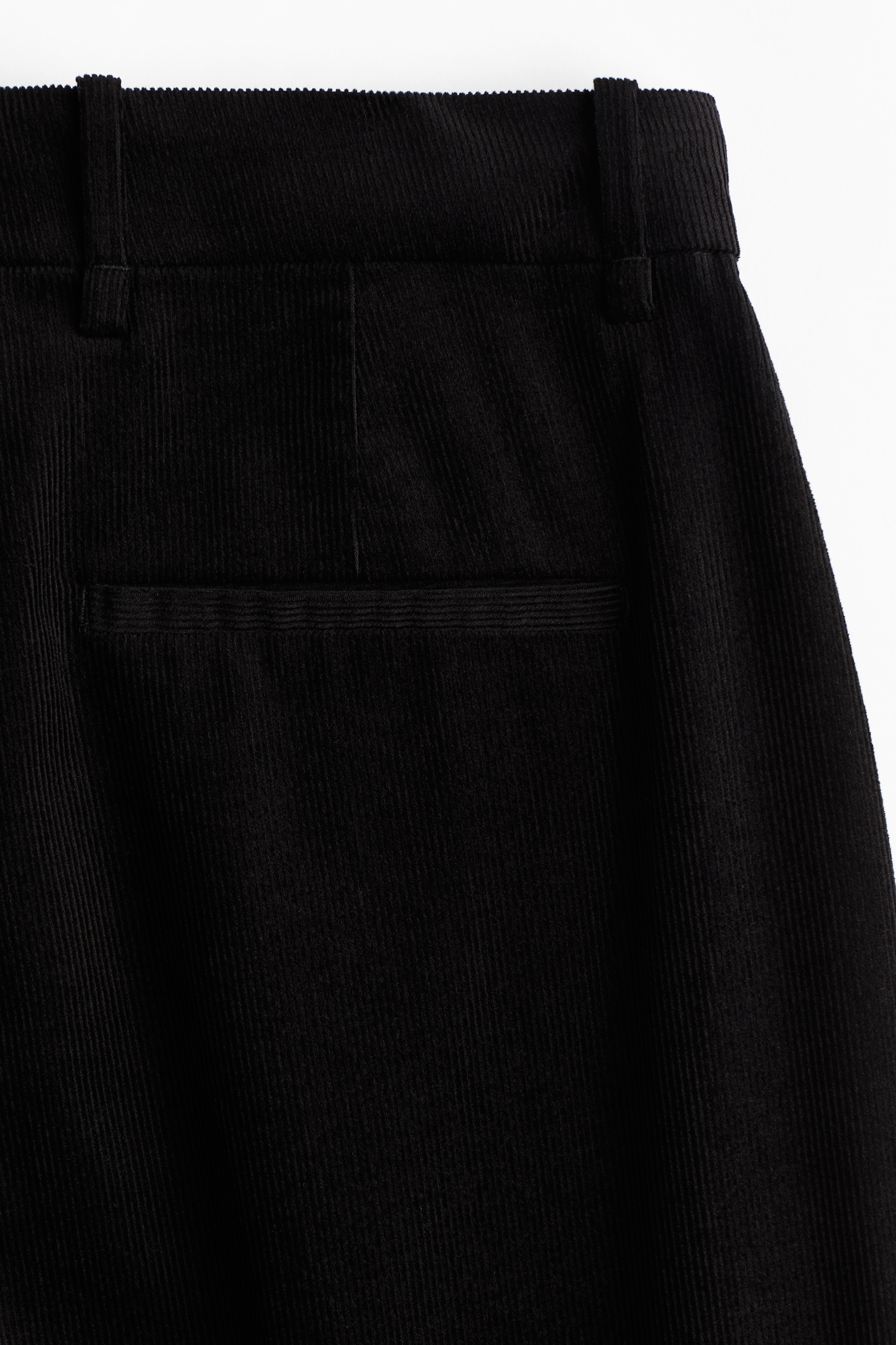 Wide corduroy trousers