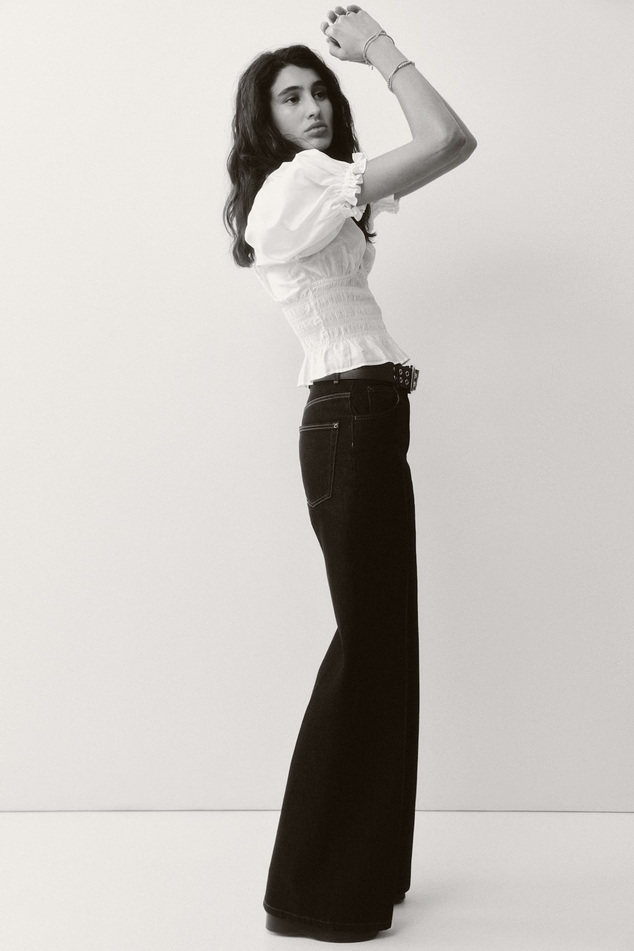 Smocked-Waist Blouse - image 5