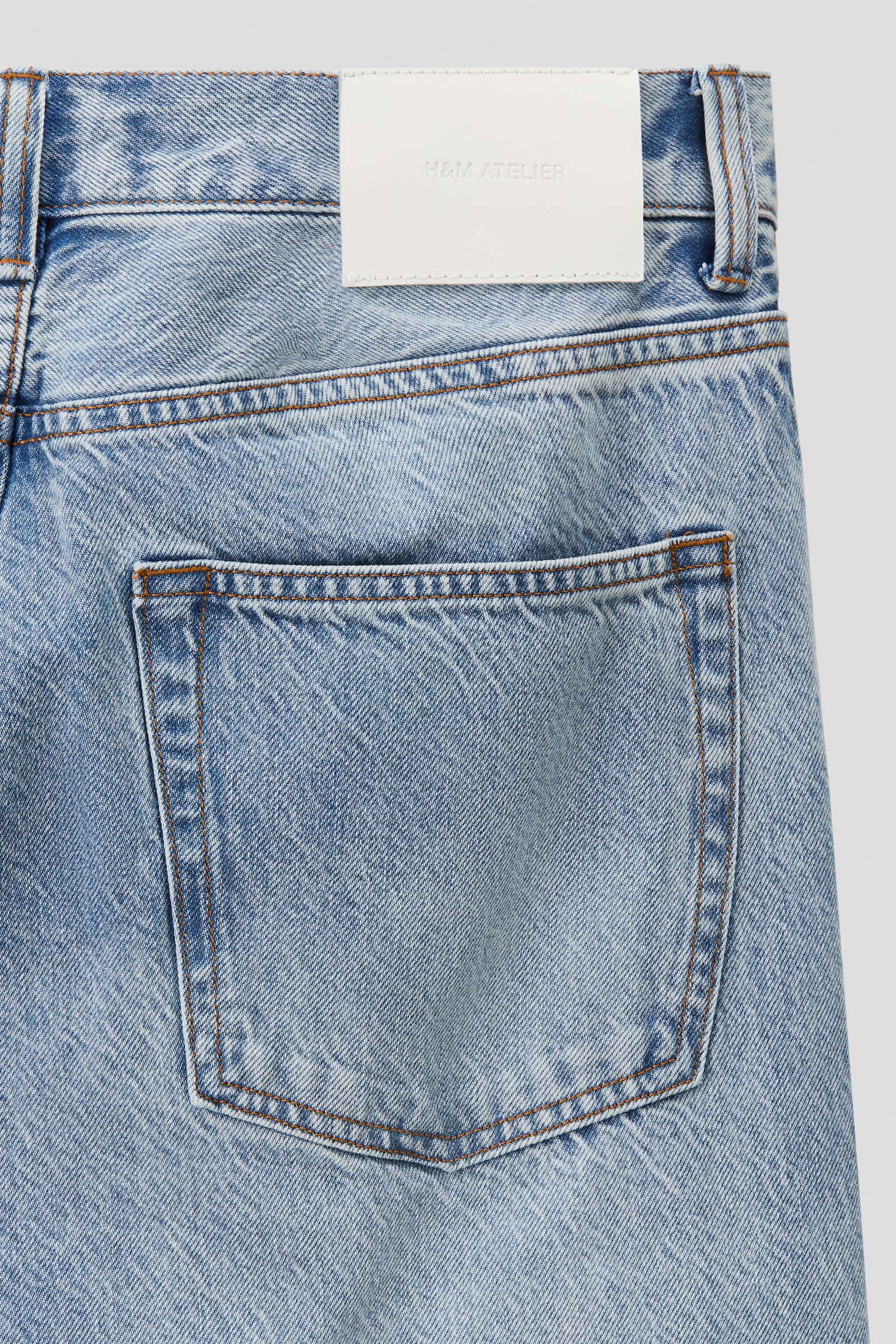 Relaxed Bootcut Jeans - 데님 블루 - 6