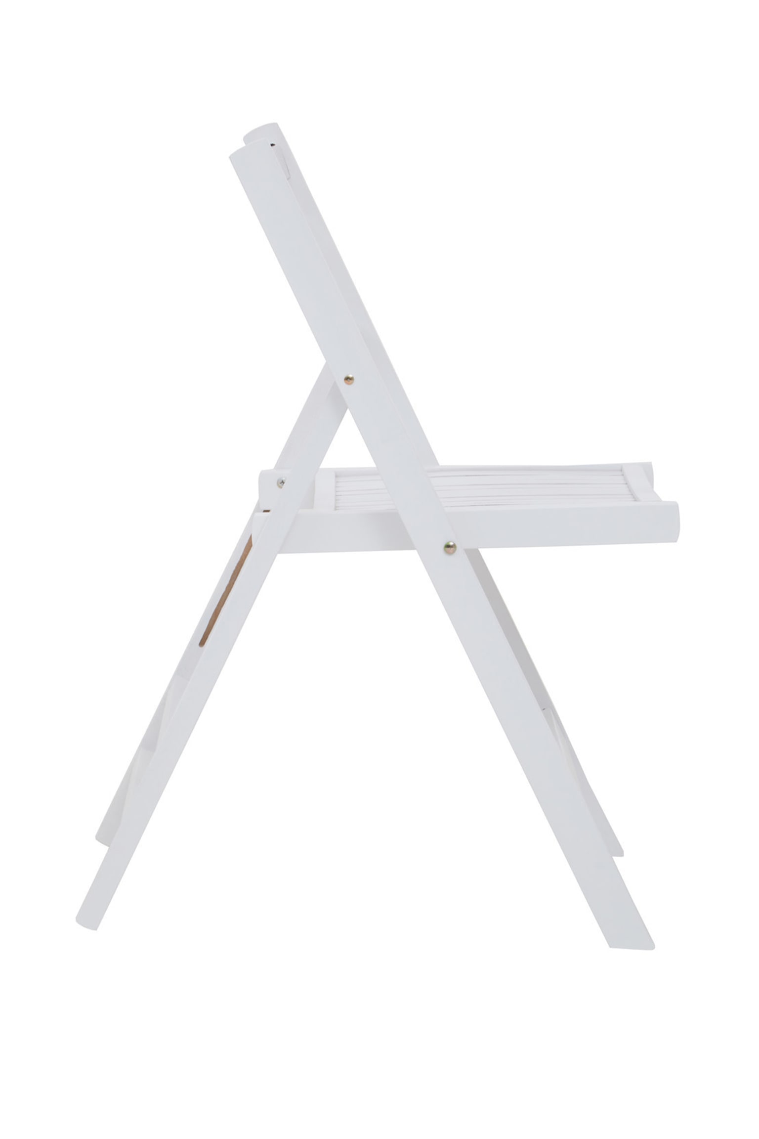 Beauport Folding Chair - White/Black/Natural - 5