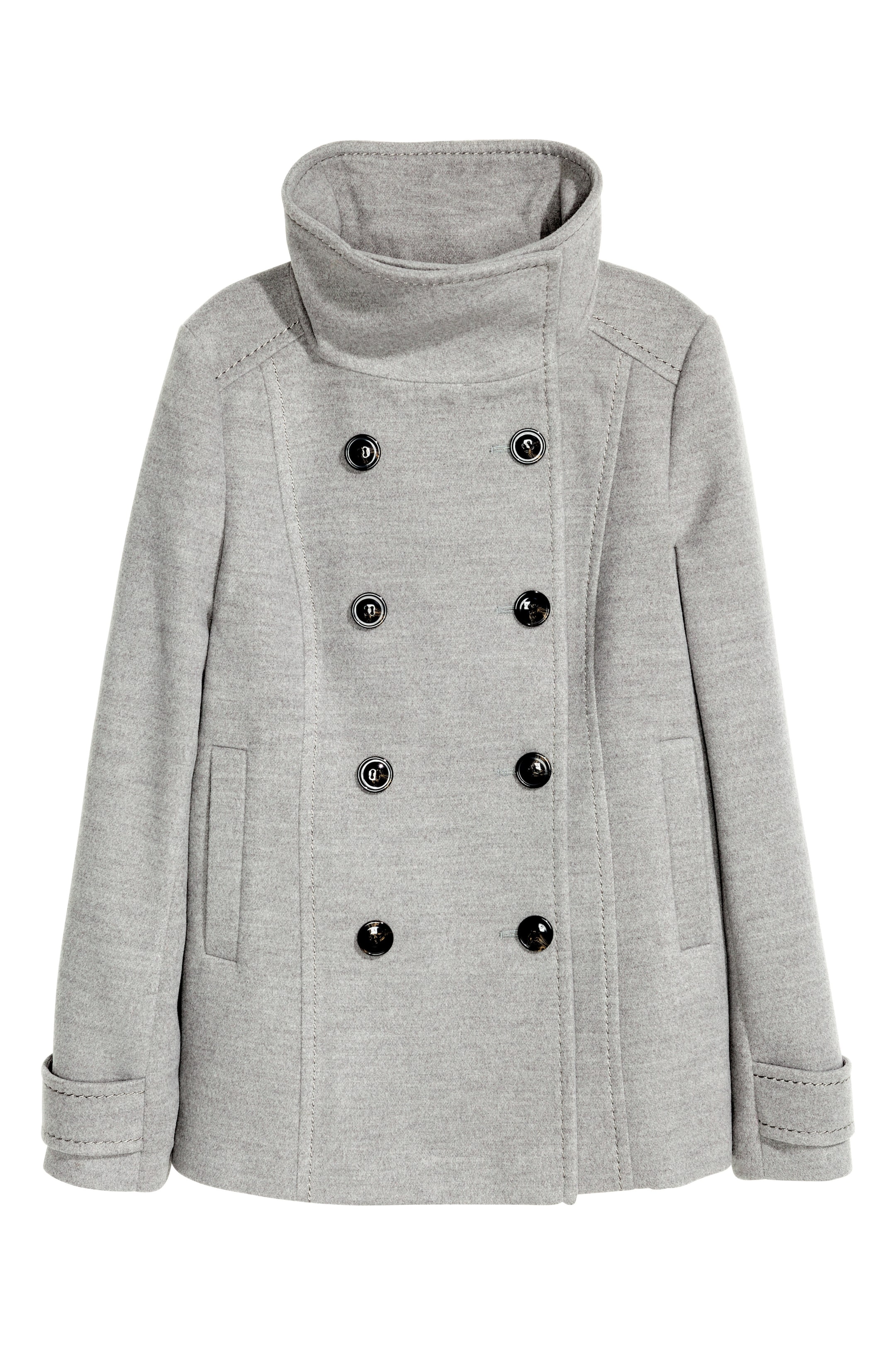 Agrandir l'image: Veste à double boutonnage - Gris chiné - FEMME | H&M FR 1