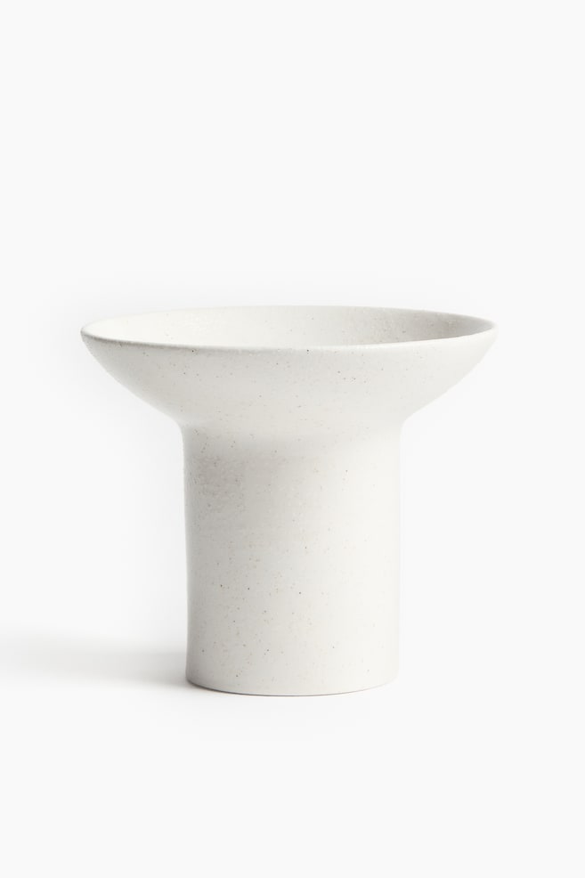 Footed Serving Bowl - White - 1