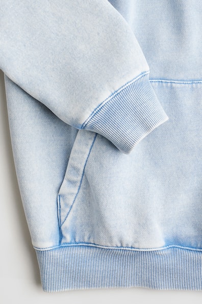 Hoodie - Light blue - Kids | H&M US