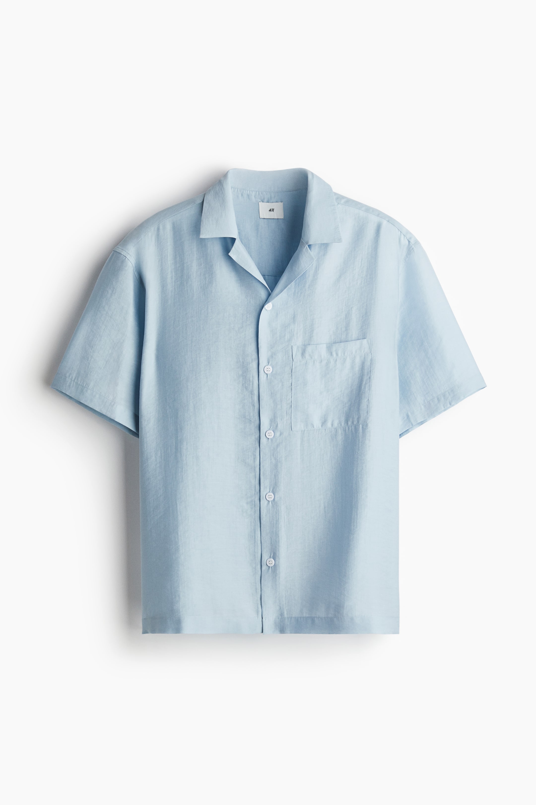 Regular Fit Lyocell-blend Resort Shirt