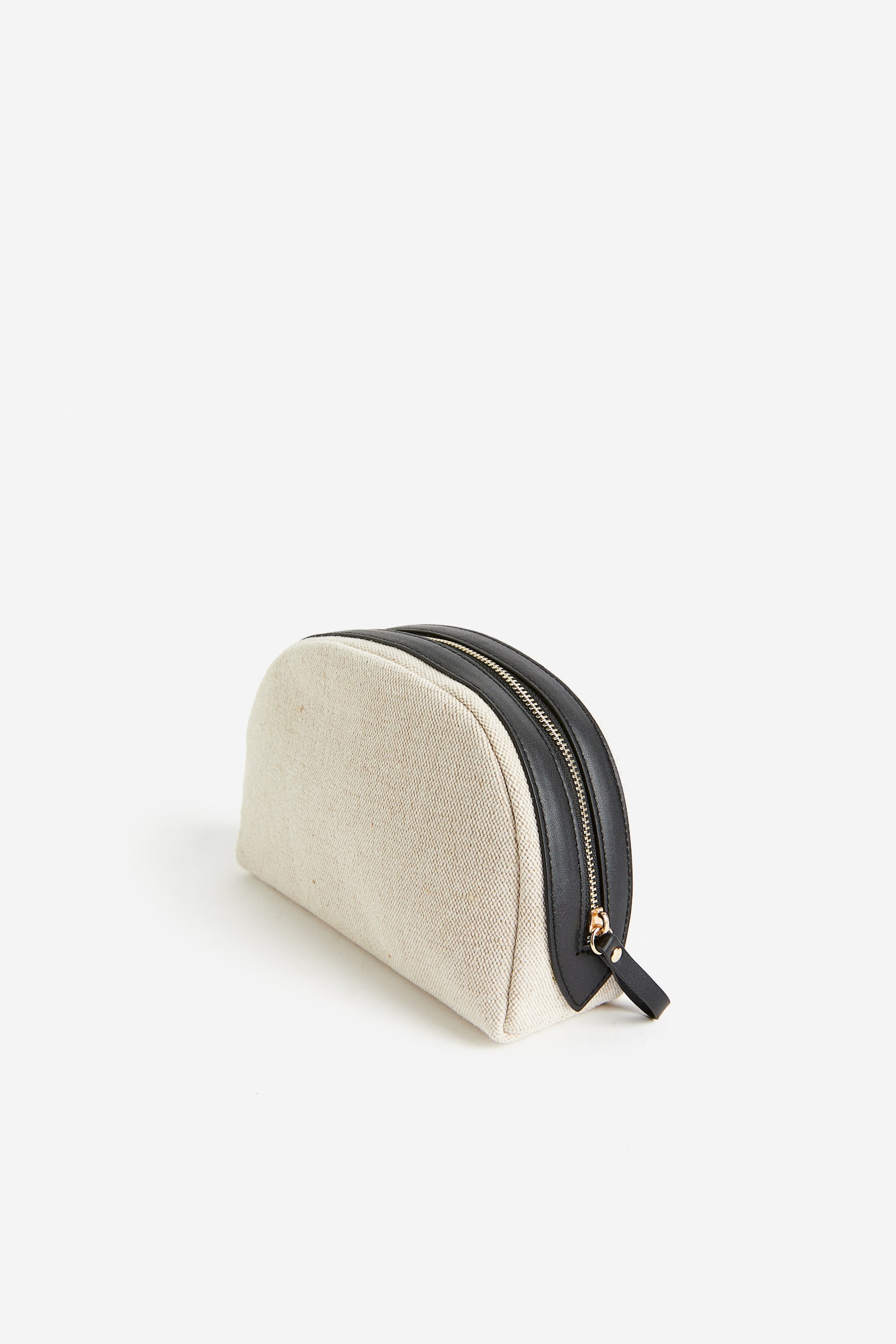 Monogram Pouch - Beige/Black - 4