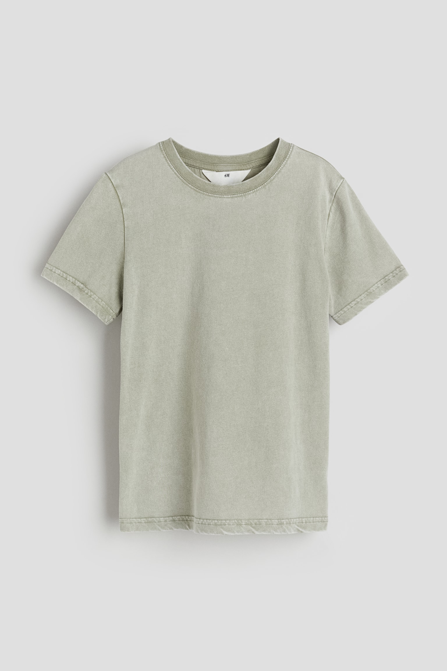 T-shirt - Light khaki green/Black/Tie-dye/Grey - 1