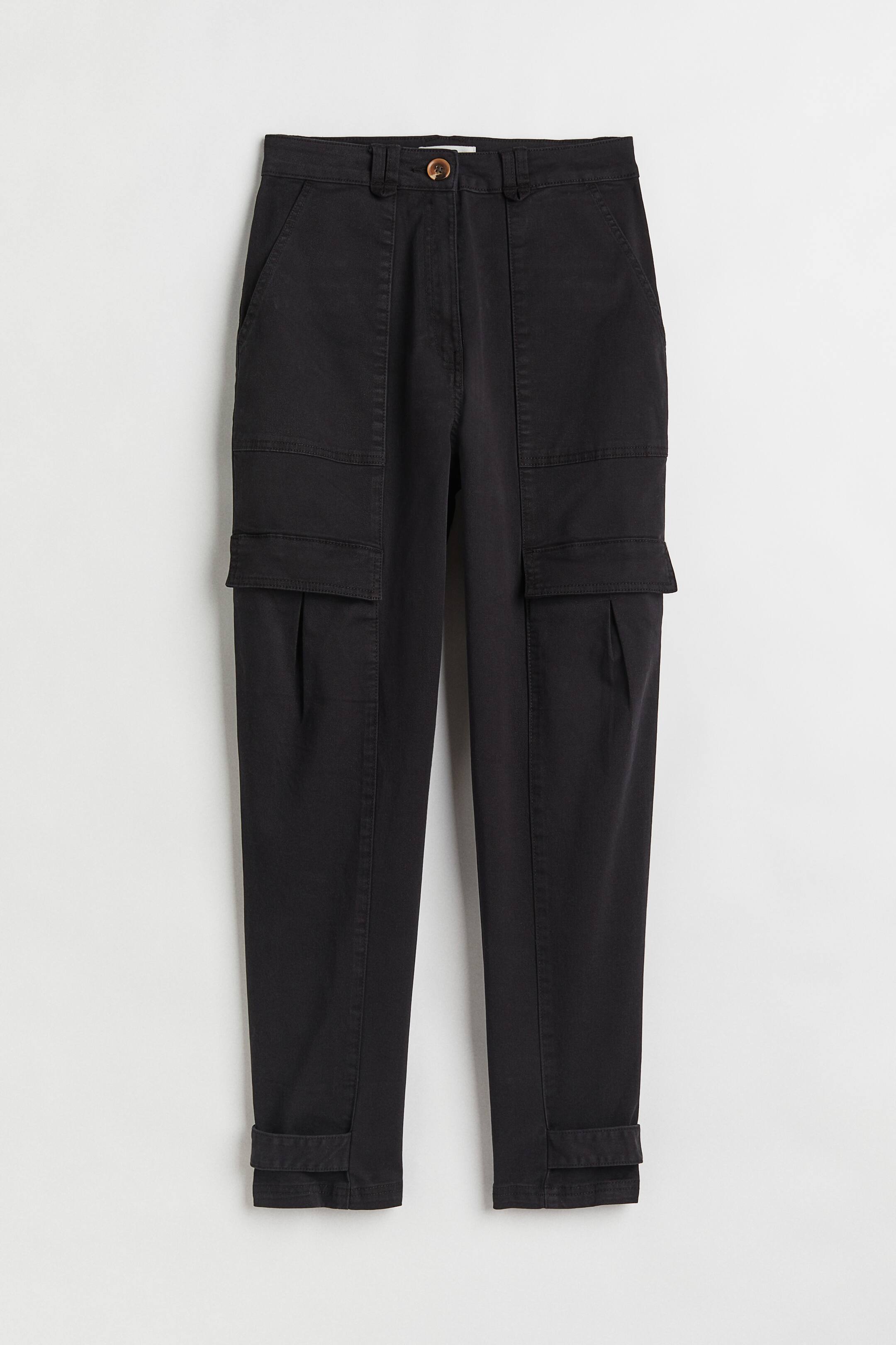 הצגת תמונה גדולה יותר: מכנסי דגמ"ח - שחור - Ladies | H&M IL 1
