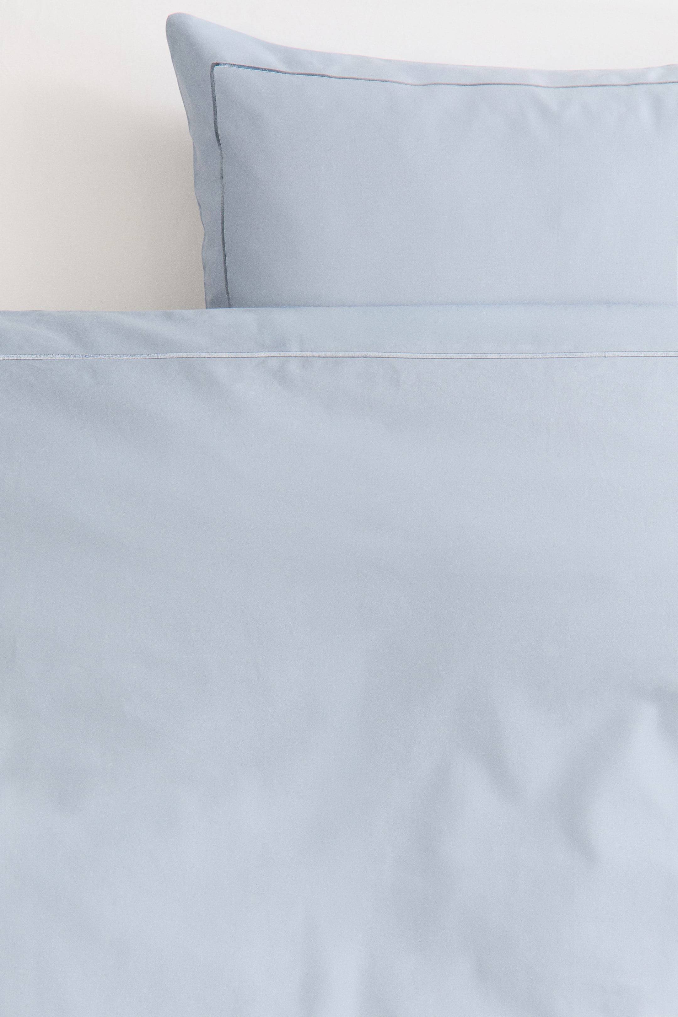 Cotton Sateen Twin Duvet Cover Set