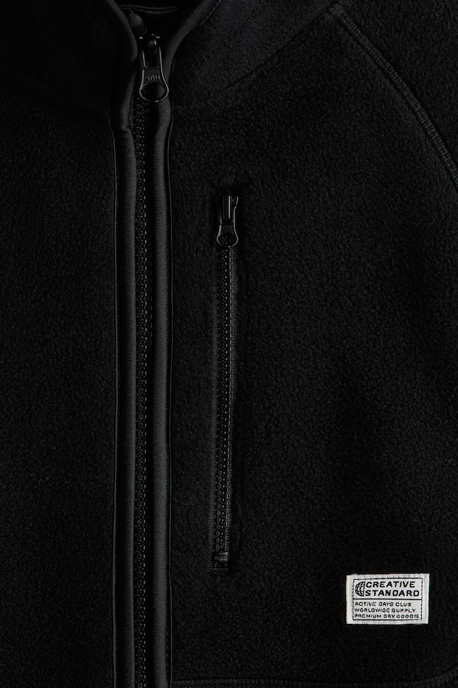 Fleece Jacket - Black - 2